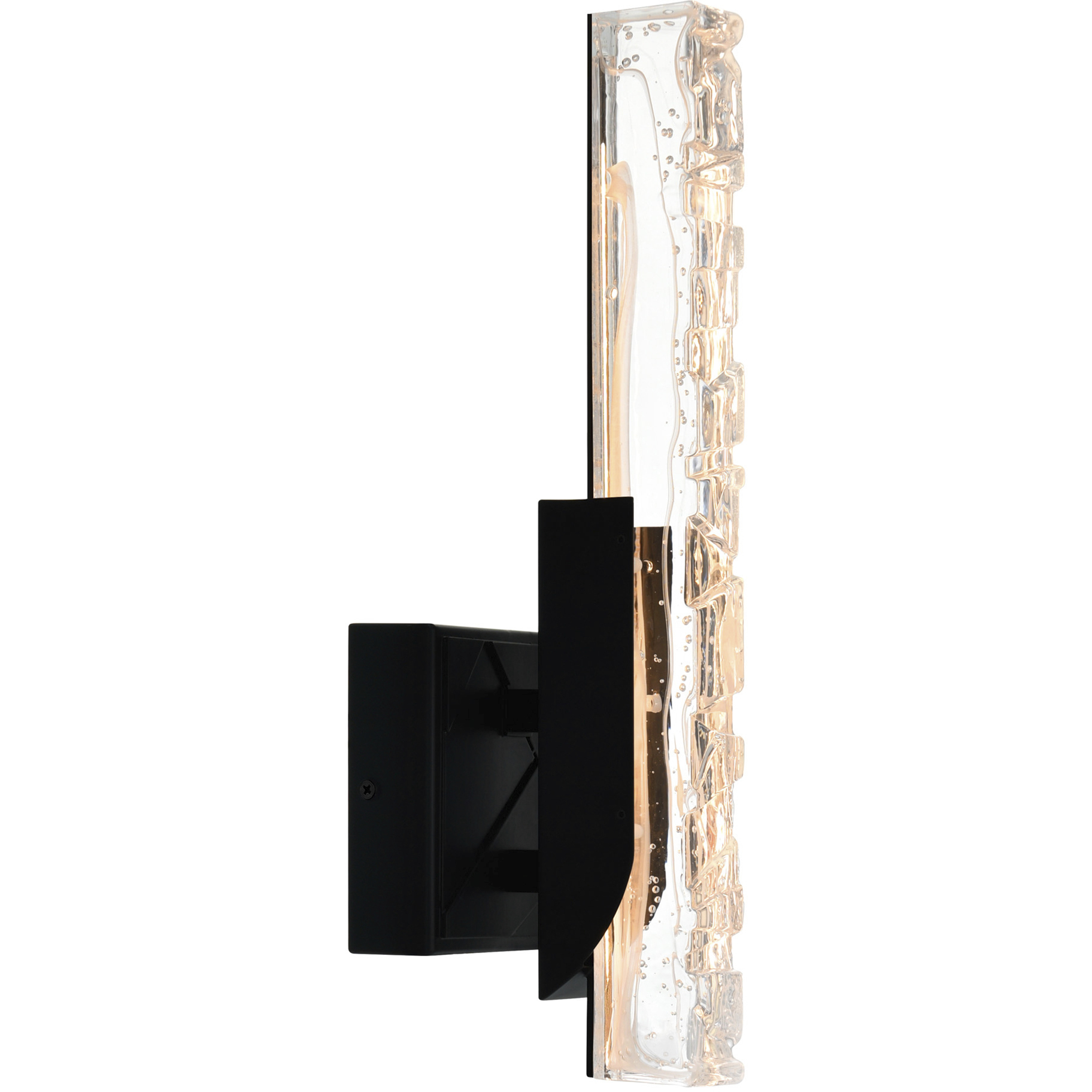Valira LED 4.3 inch Black Wall Light
