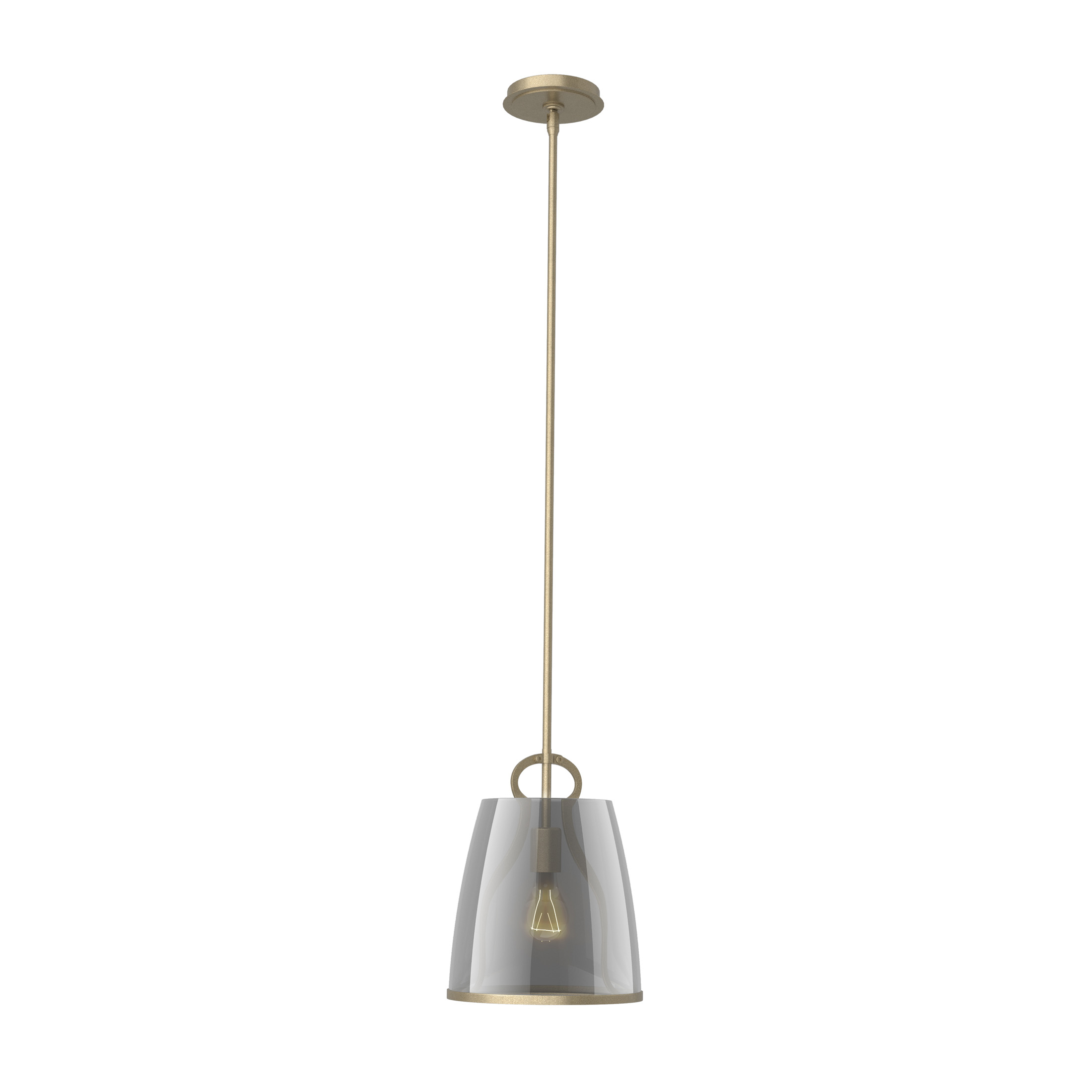 Caliper 1 Light 9.9 inch Soft Gold Pendant Ceiling Light - Open Box