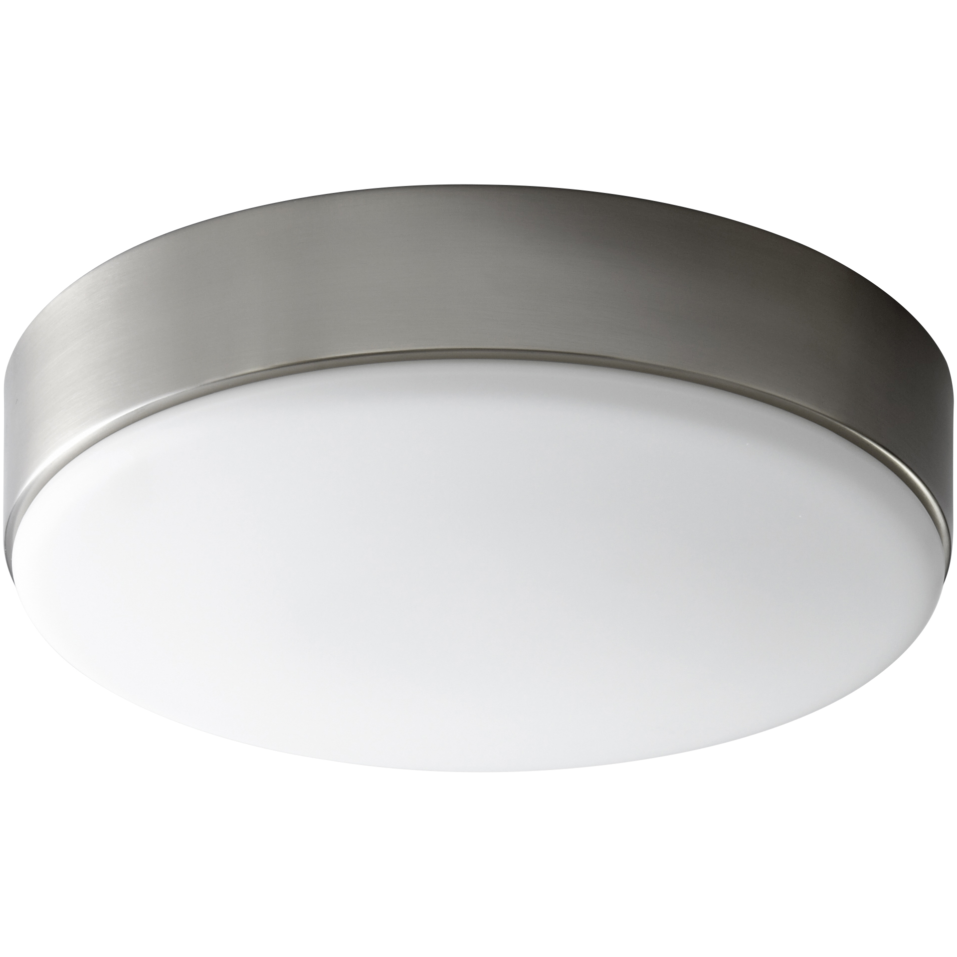 Journey 1 Light 14 inch Satin Nickel Flush Mount Ceiling Light