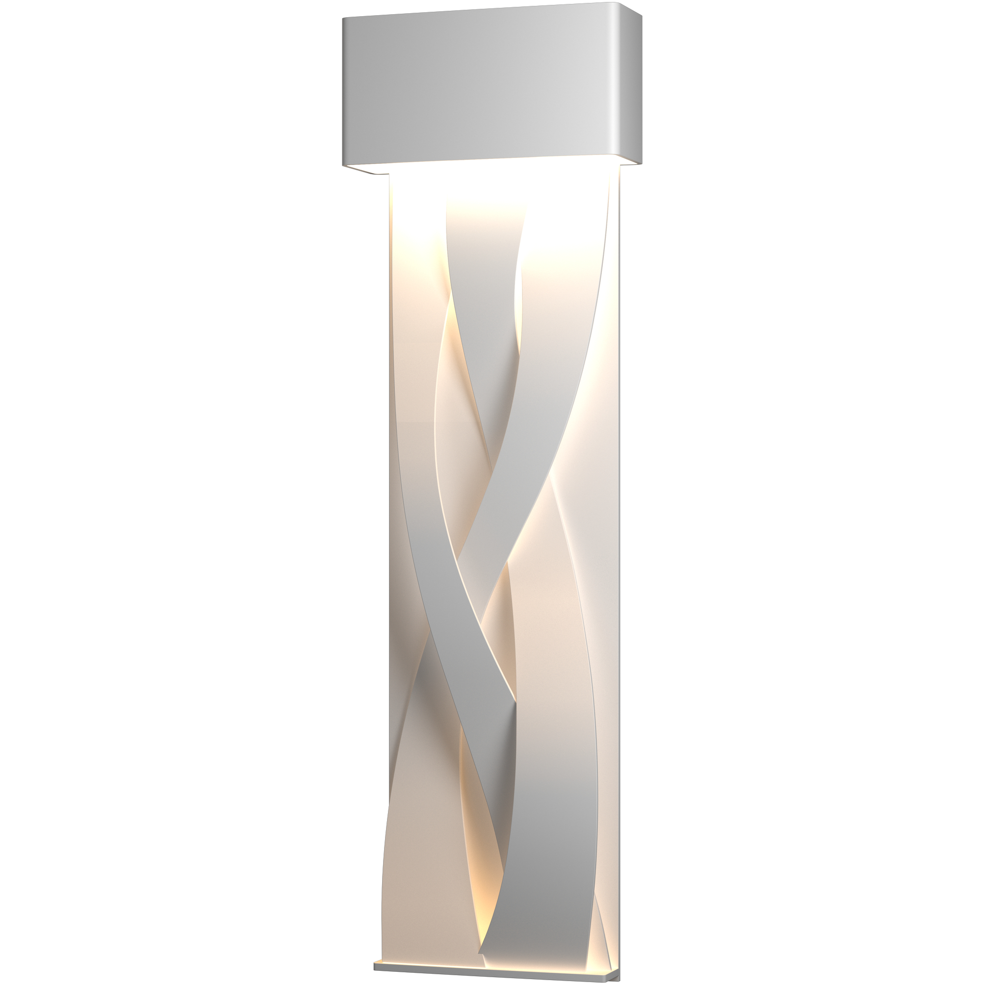 Tress LED 31.8 inch Coastal White Outdoor Sconce, Large - Open Box