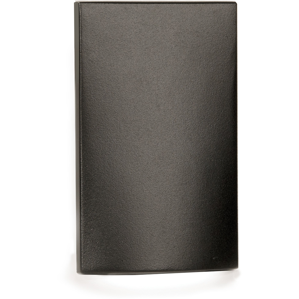 LEDme Step and Wall Lights 277 3 watt Bronze On Aluminum Step Light in Amber