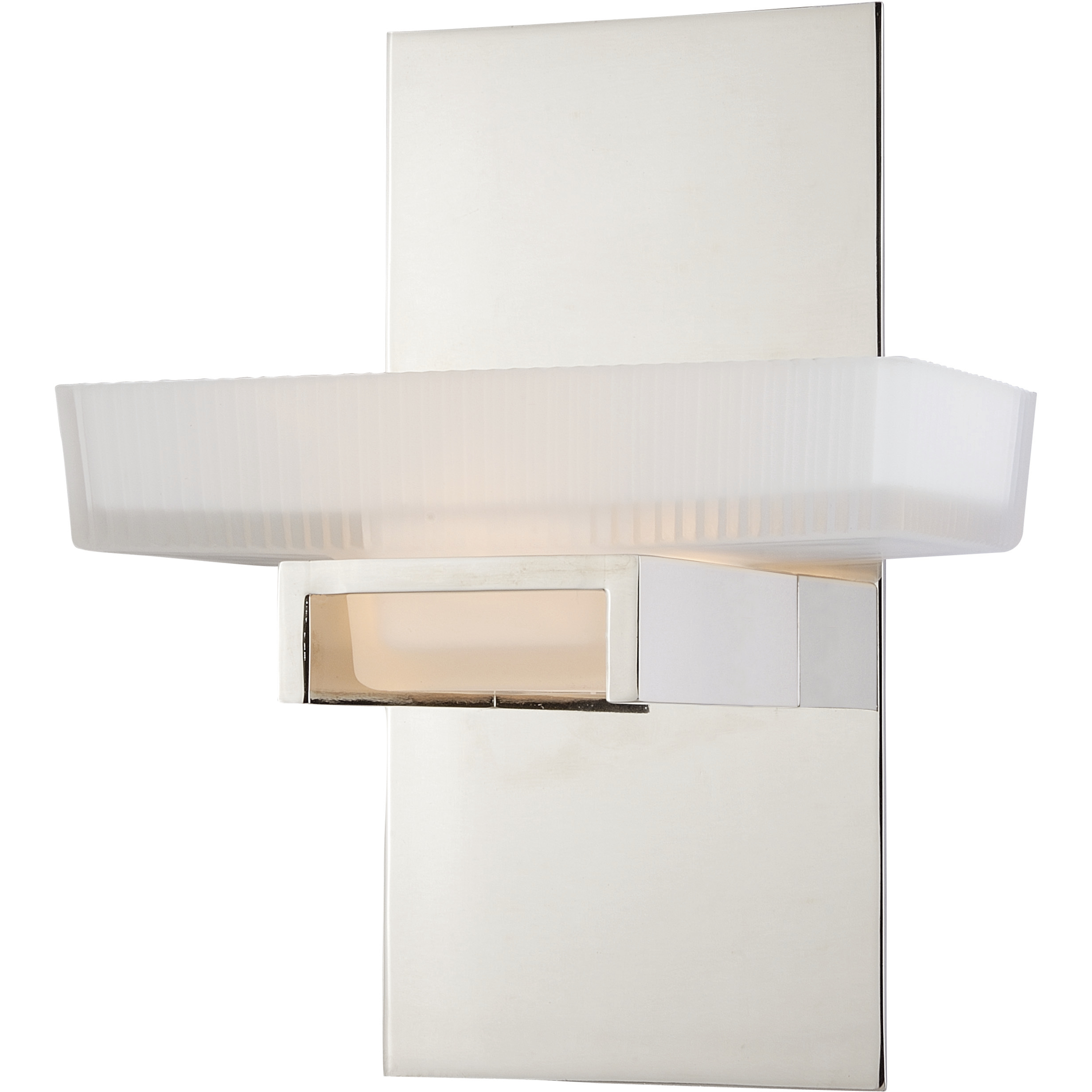 Gatsby 1 Light 8 inch Polished Nickel Bathroom Light Wall Light