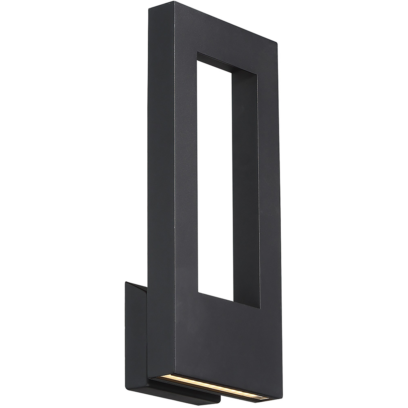 Twilight LED 16 inch Black Outdoor Wall Light in 16in.