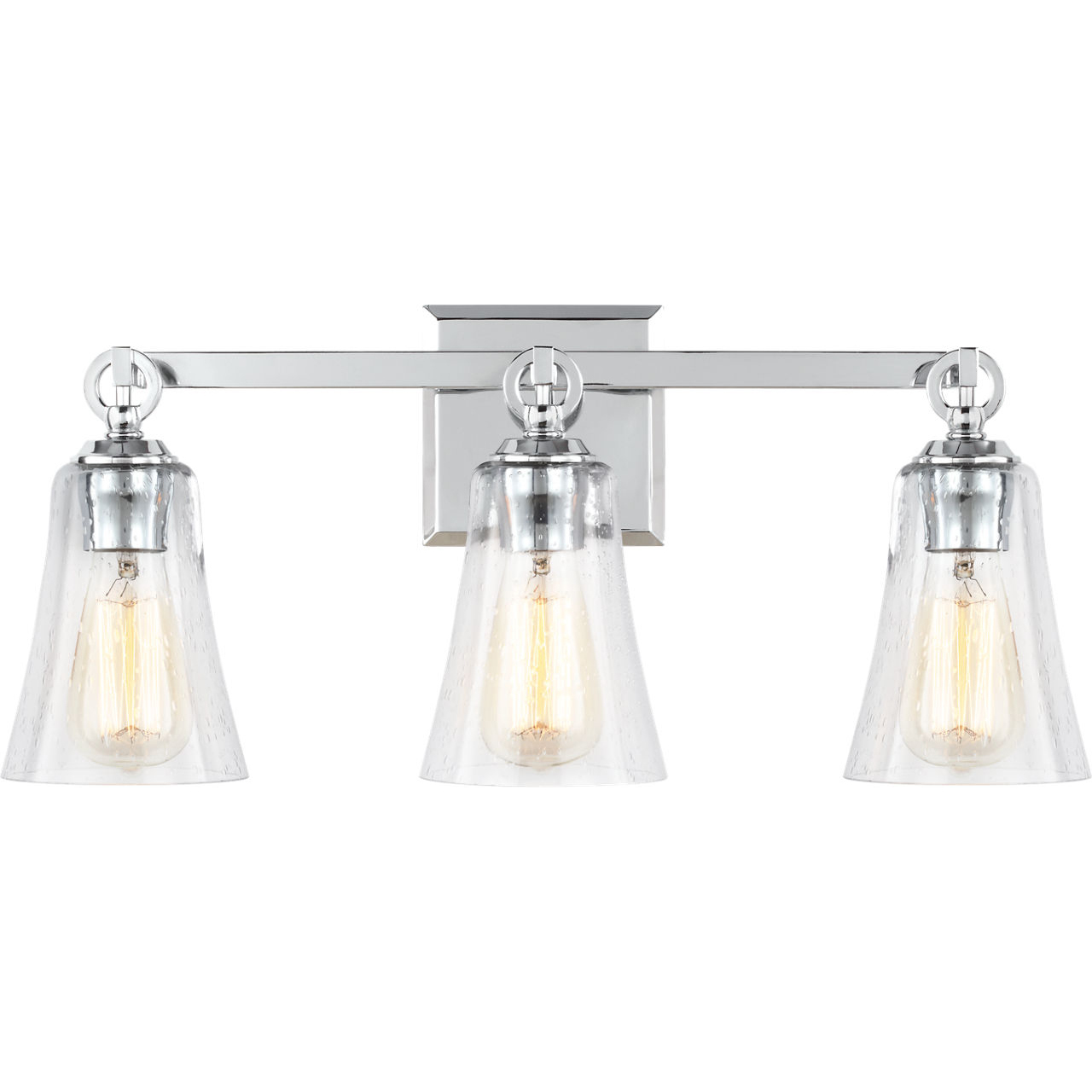 Sean Lavin Monterro 3 Light 21.75 inch Chrome Vanity Light Wall Light