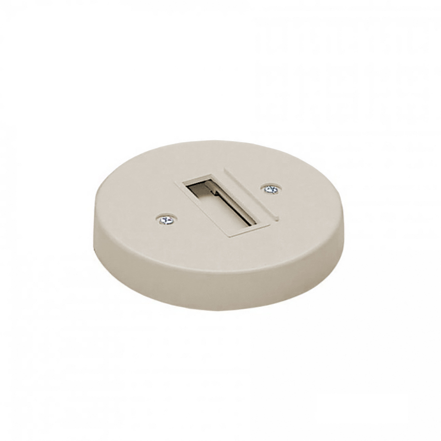 J Track 120 Brushed Nickel Track Component Ceiling Light