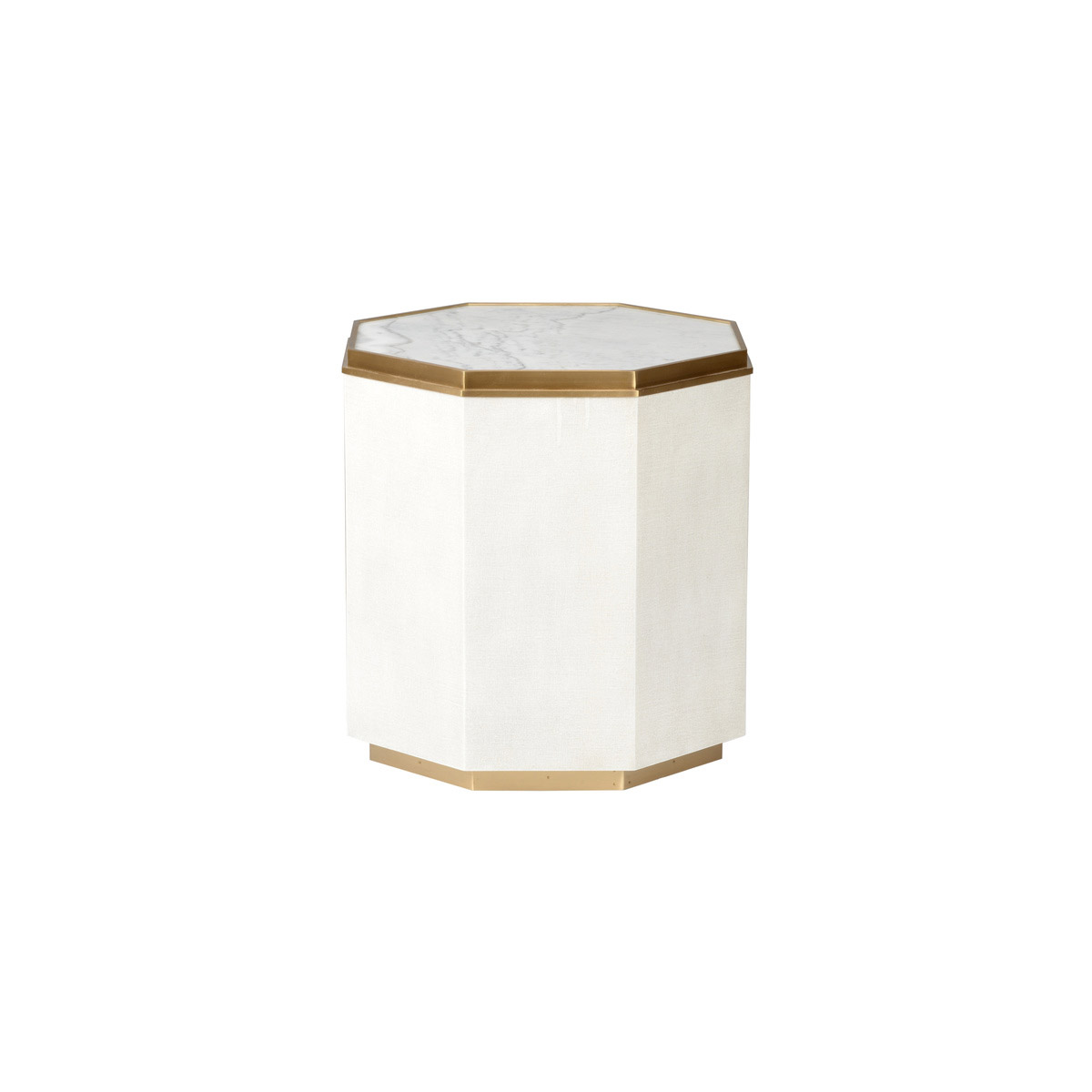 Bradshaw Orrell Antique/Natural White/Ivory Cocktail Table