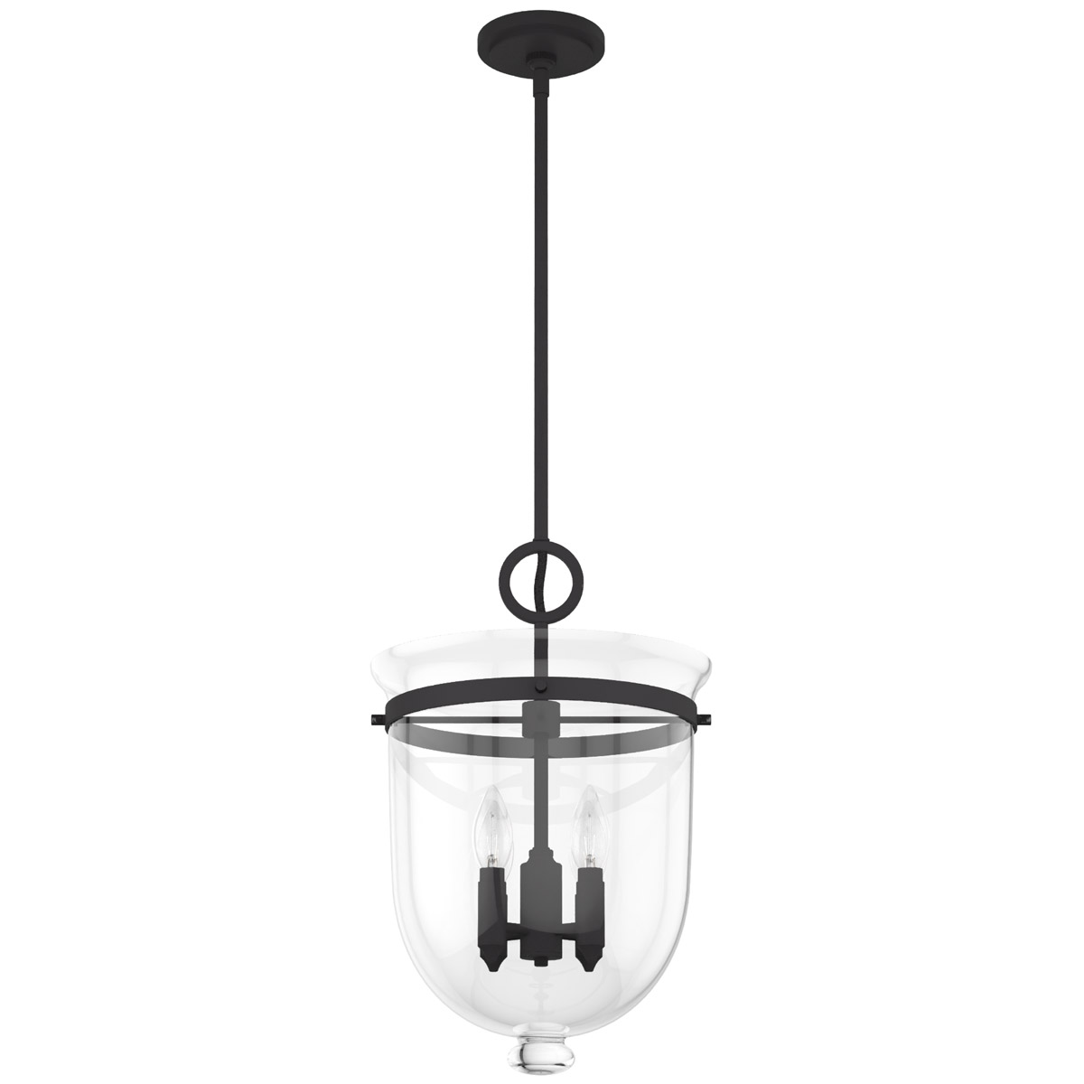 Belltown 4 Light 12.75 inch Natural Iron Pendant Ceiling Light