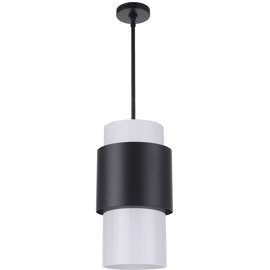 Jupiter II 1 Light 10.5 inch Black Pendant Ceiling Light