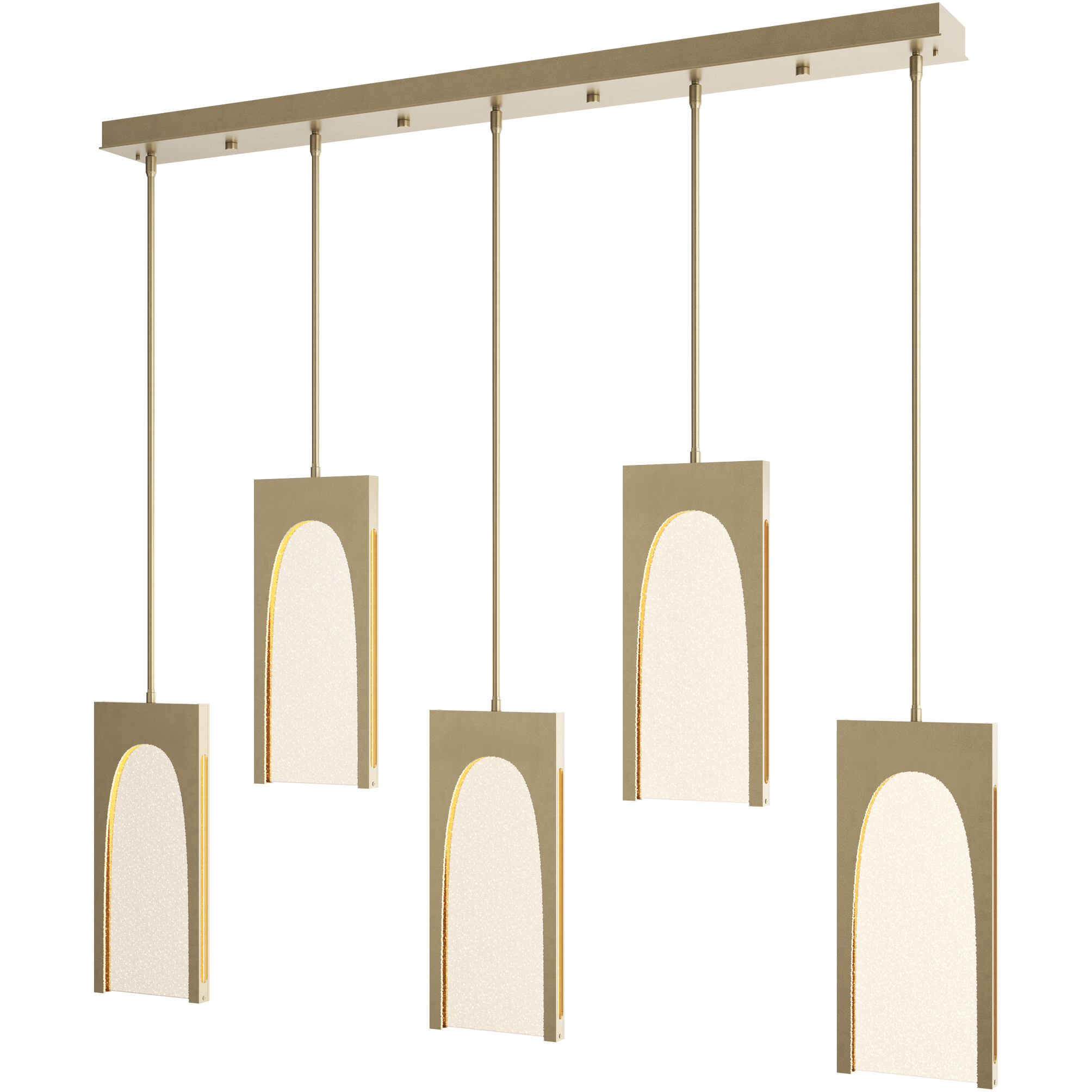 Cypress LED 56 inch Soft Gold Pendant Ceiling Light