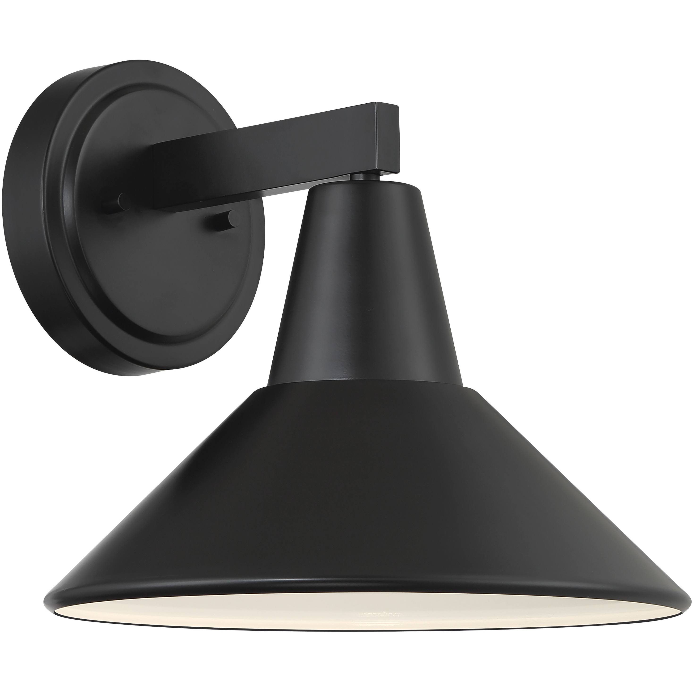 Bay Crest 1 Light 10.5 inch Coal Outdoor Wall Mount, The Great Outdoors