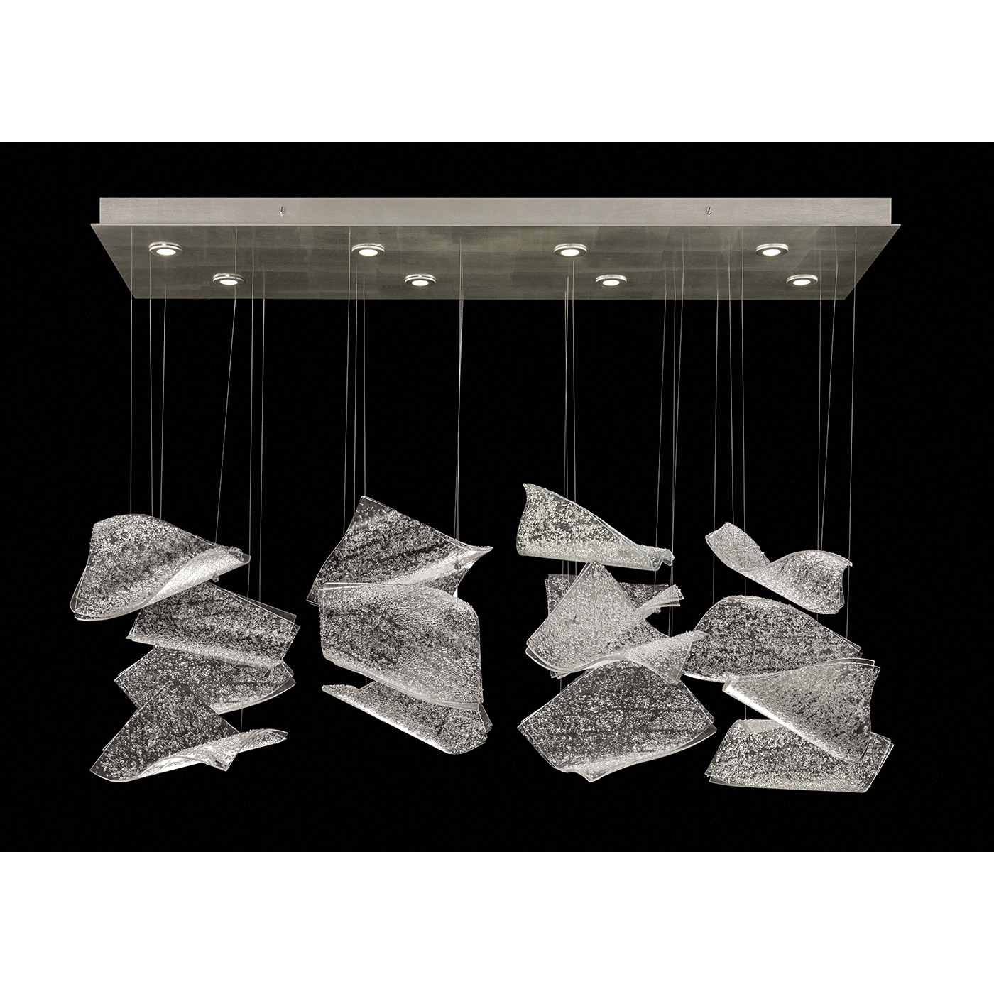 Elevate LED 54 inch Silver Pendant Ceiling Light