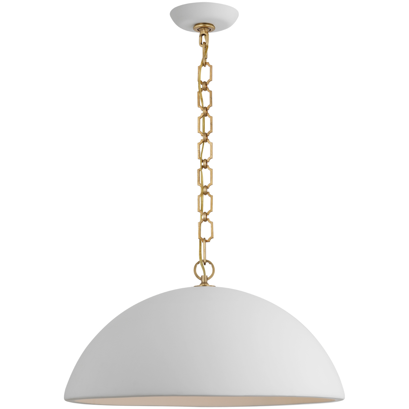 Suzanne Kasler Elliot LED 23 inch Matte White Pendant Ceiling Light, Extra Large