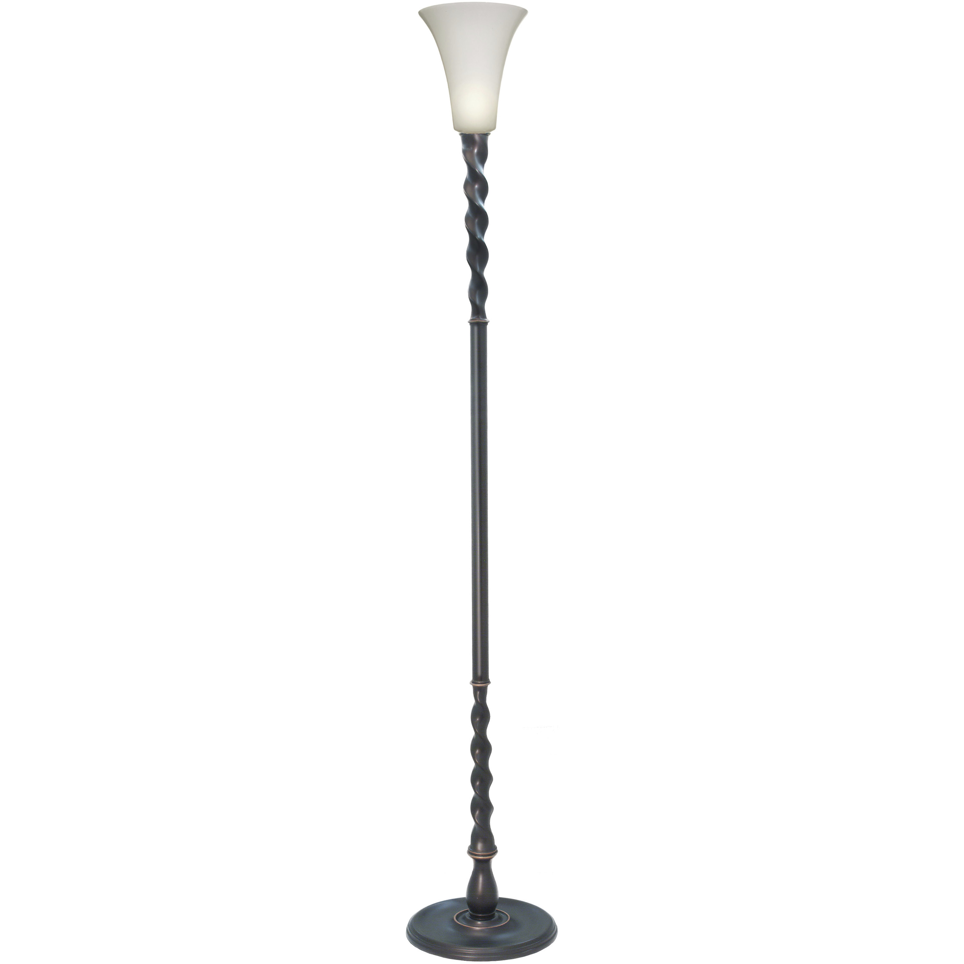 Ellie 68 inch 150 watt Oxidized Bronze Torchierre Portable Light