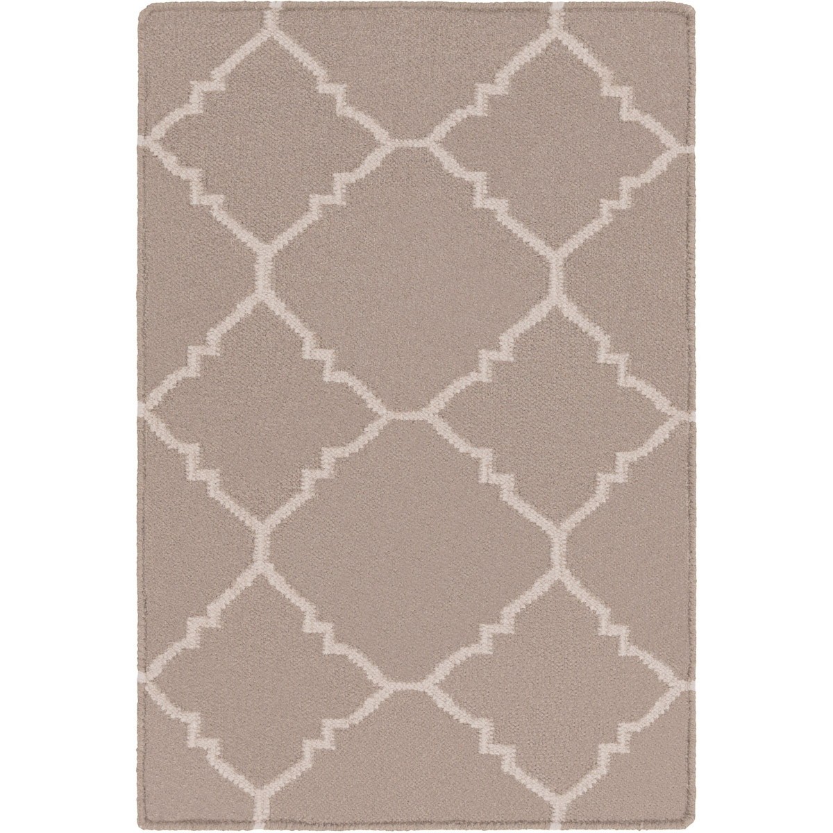 Frontier 66 X 42 inch Brown and Neutral Area Rug, Wool