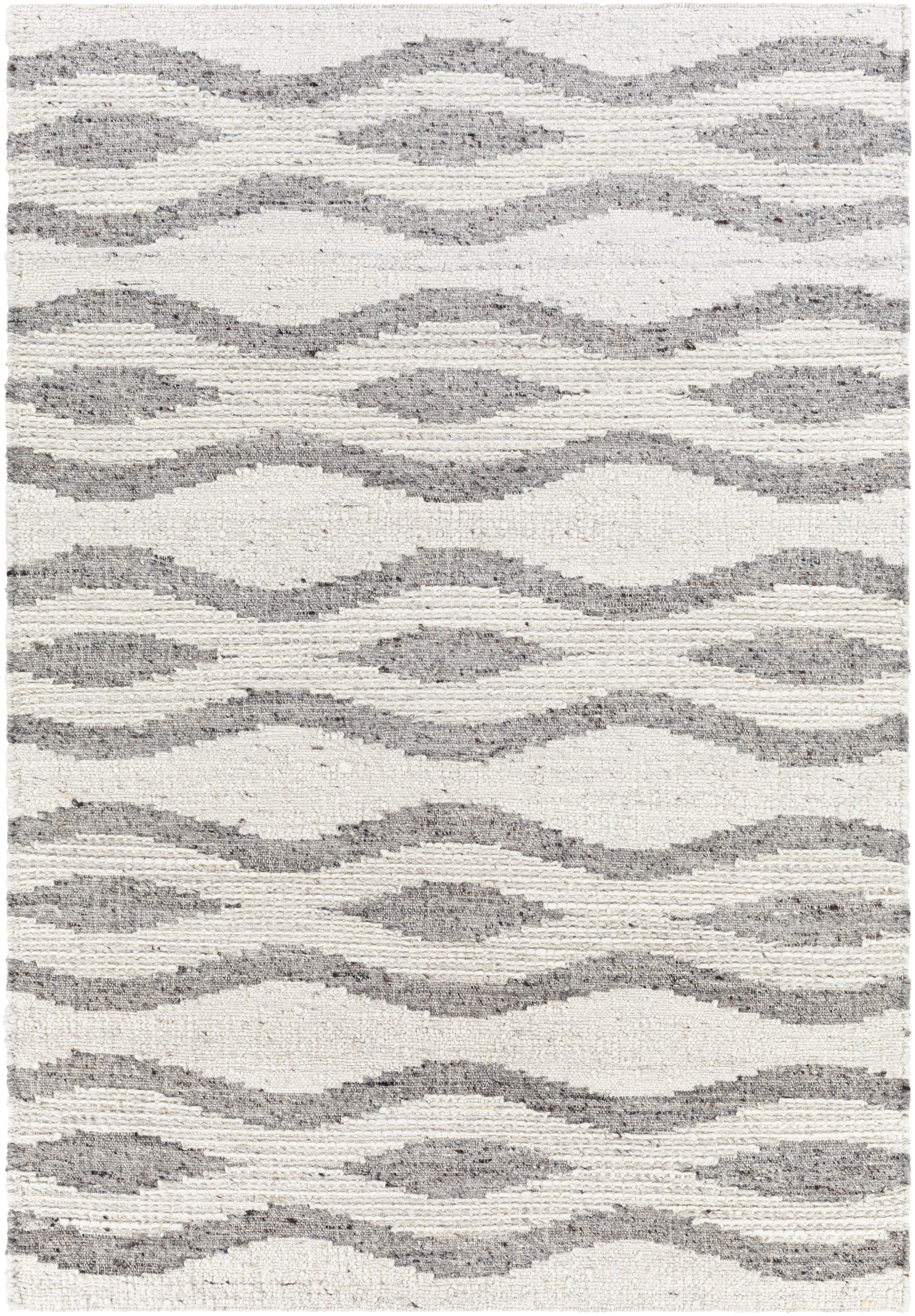 Bremen 120 X 96 inch Cream Rug in 8 x 10, Rectangle