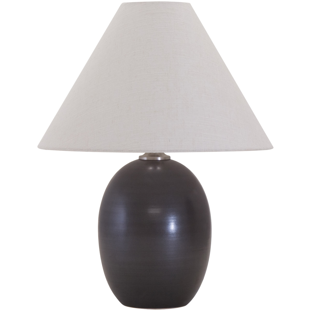 Scatchard 23 inch 150 watt Black Matte Table Lamp Portable Light