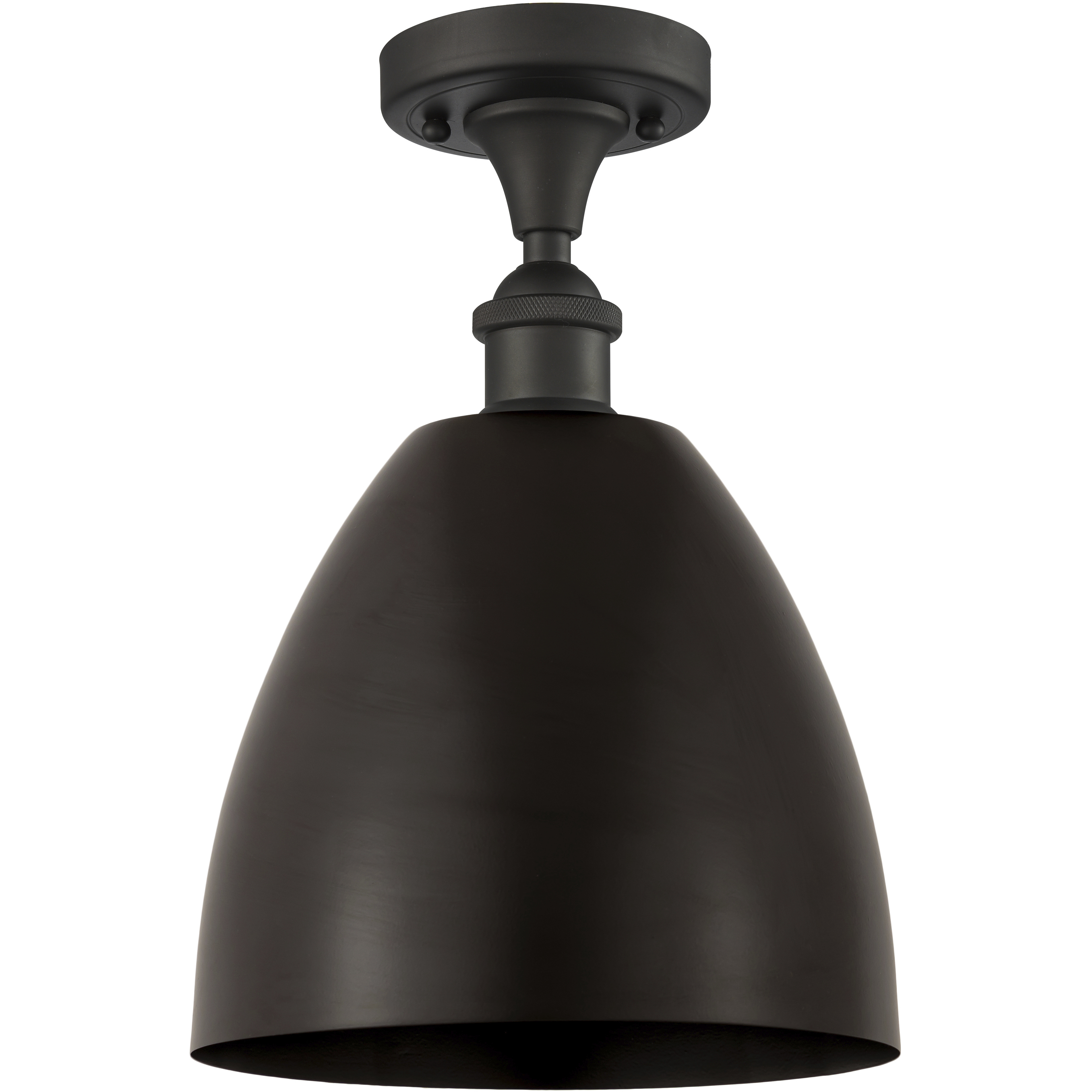 Ballston Dome LED 9 inch Oil Rubbed Bronze Semi-Flush Mount Ceiling Light