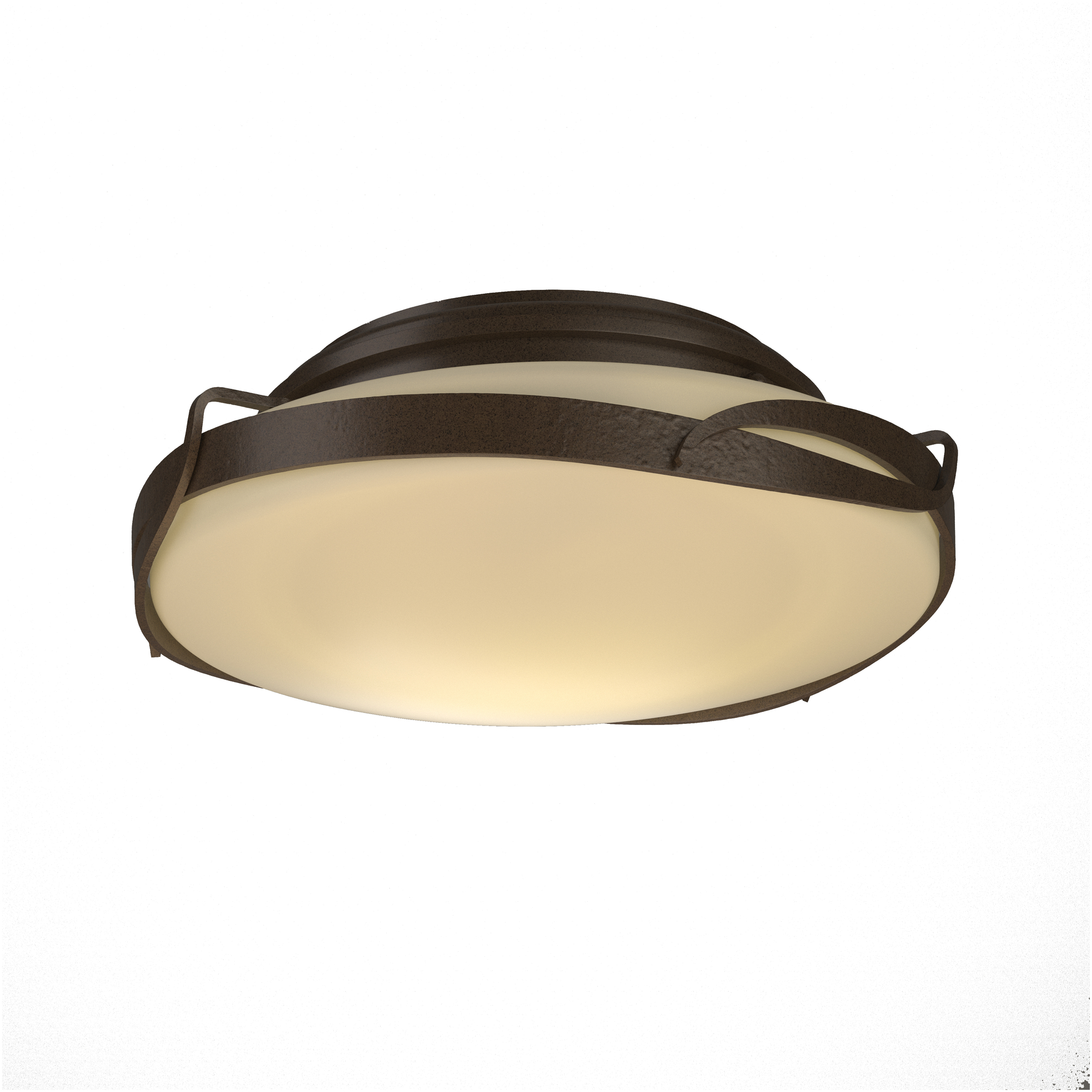 Flora 2 Light 13.9 inch White Flush Mount Ceiling Light