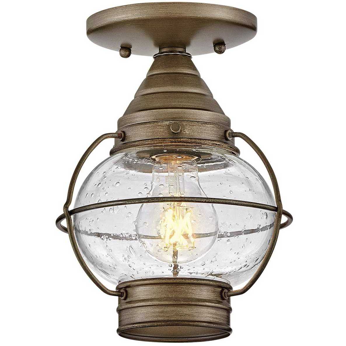 Cape Cod 1 Light 7 inch Burnished Bronze Outdoor Hanging