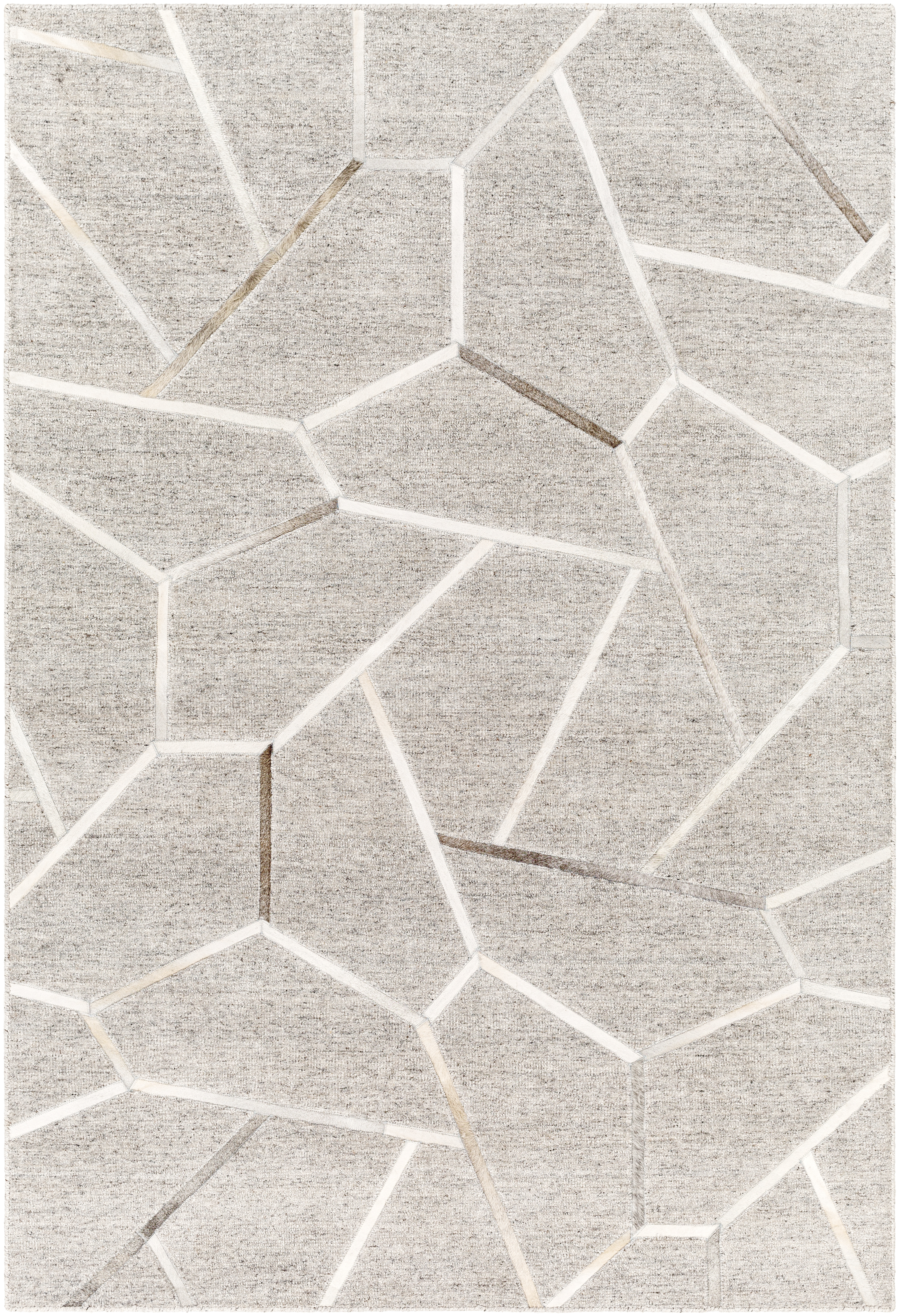 Eloquent 168 X 120 inch Medium Gray Rug, Rectangle