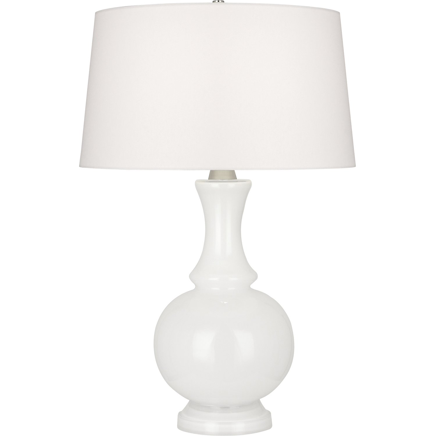 Glass Harriet 27 inch 150 watt White Glass Table Lamp Portable Light