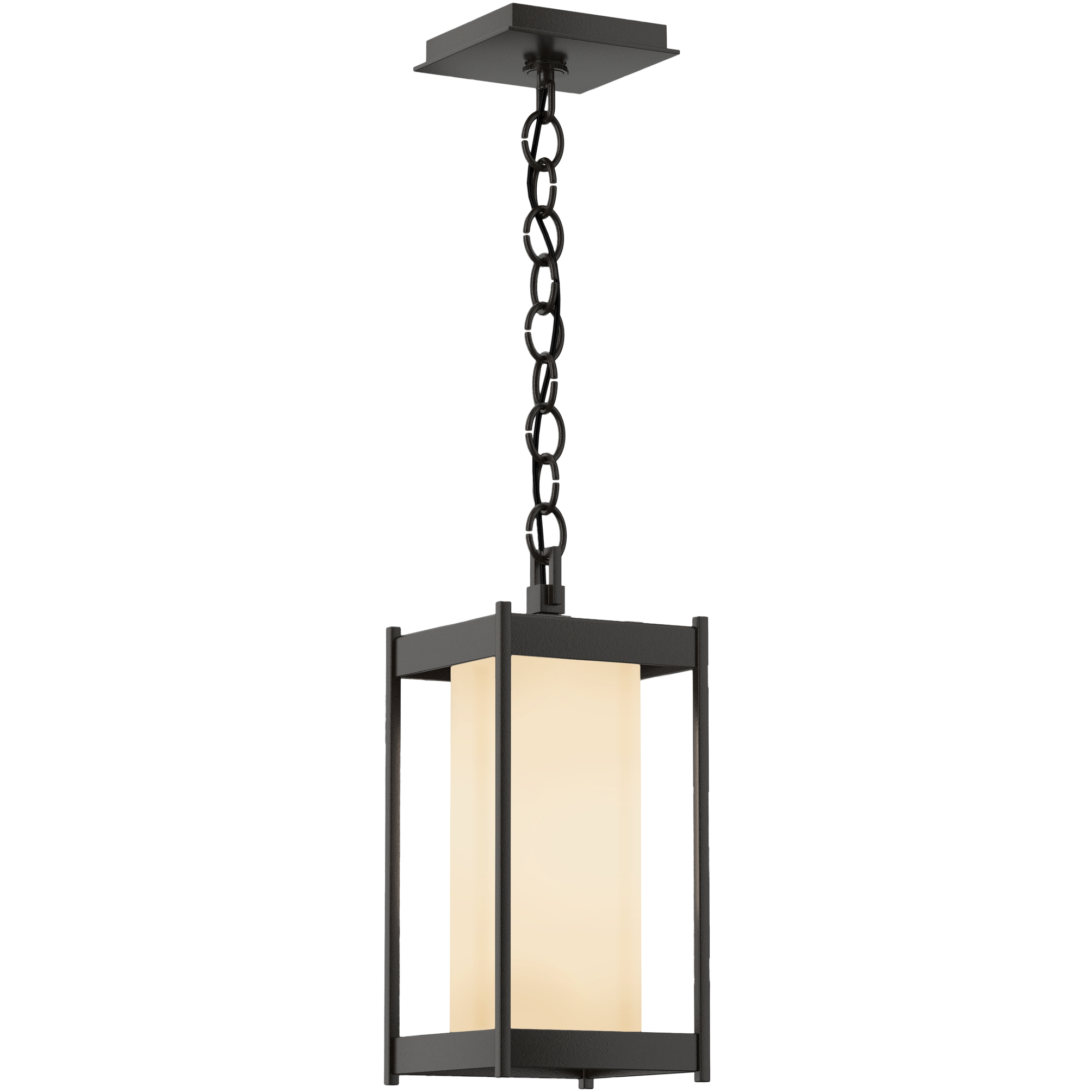 Cela 1 Light 6.2 inch Coastal Oil Rubbed Bronze Outdoor Lantern in Opal, Medium