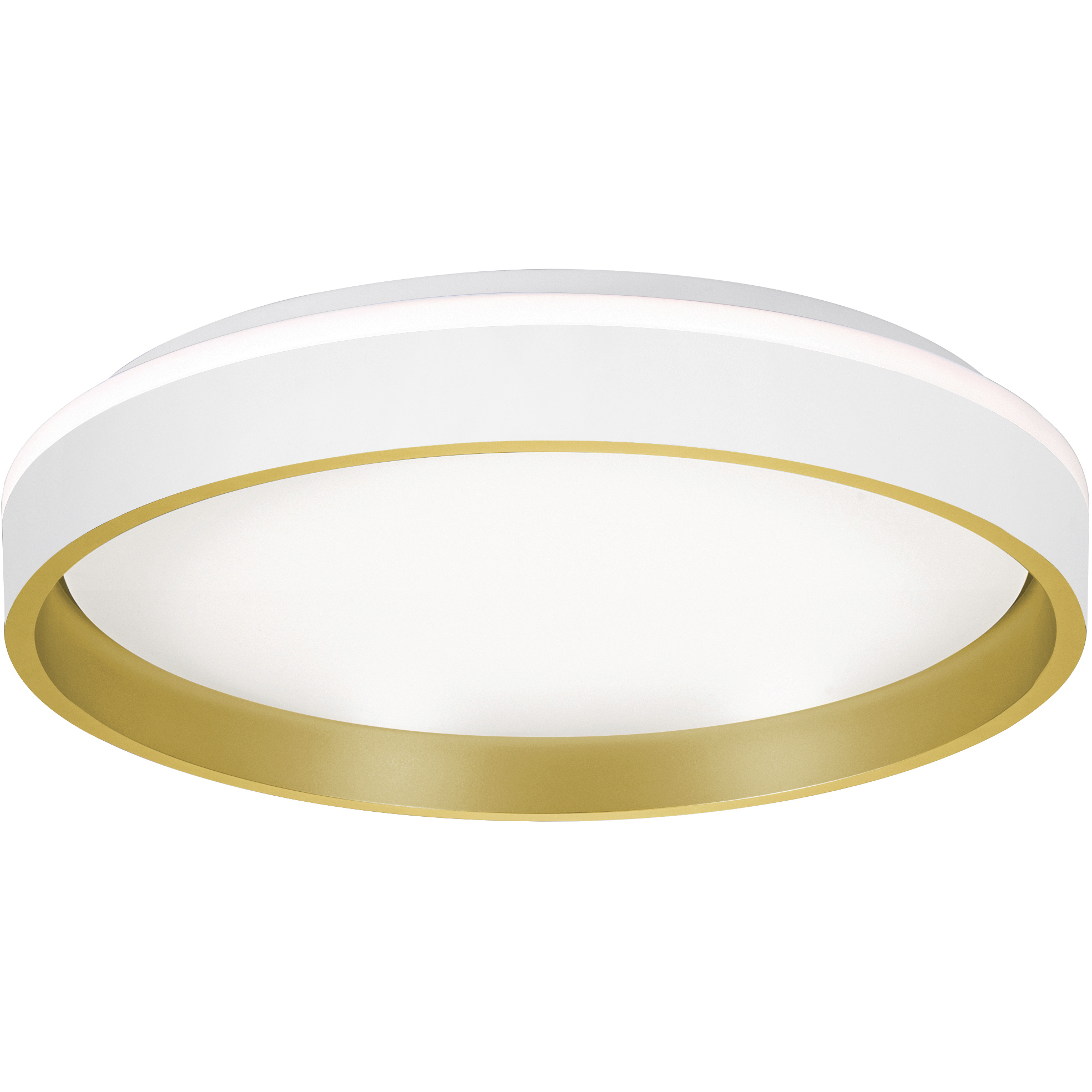 Rana LED 15.5 inch White Flush Mount Ceiling Light in 16 in