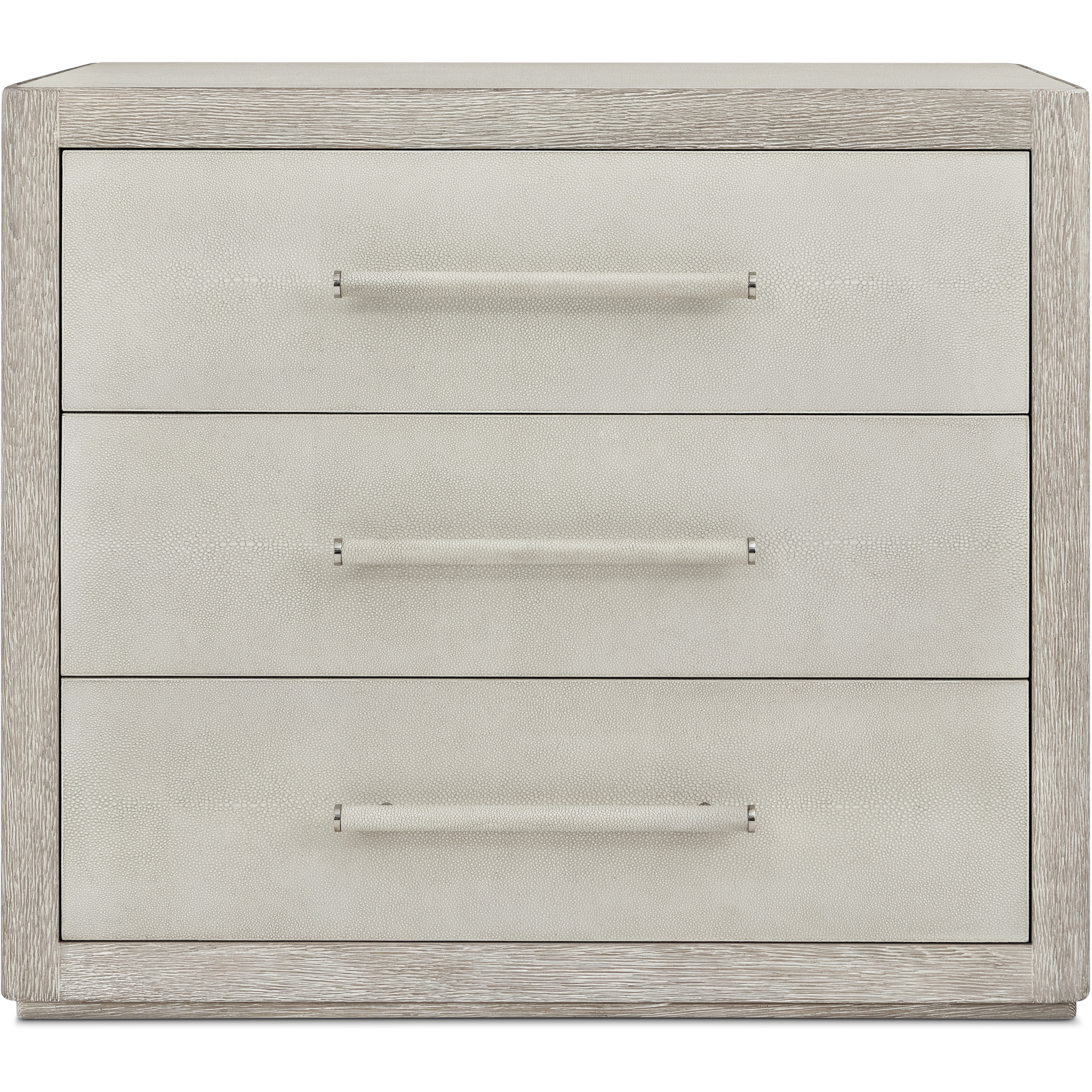 Maxwell 32 X 28 inch Cashmere Nightstand, Wooden, 3-Drawer