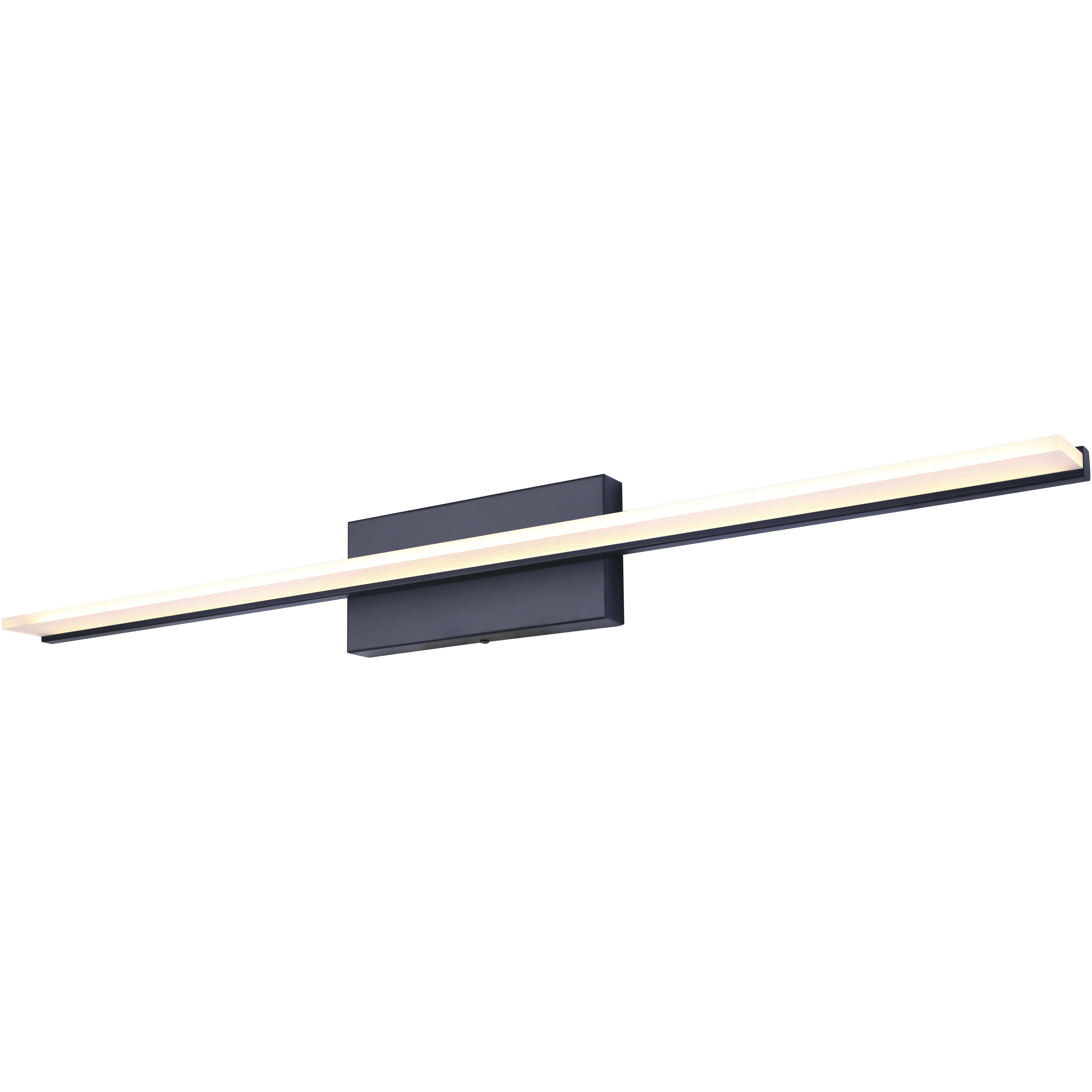Madison LED 36 inch Black Vanity Light Wall Light