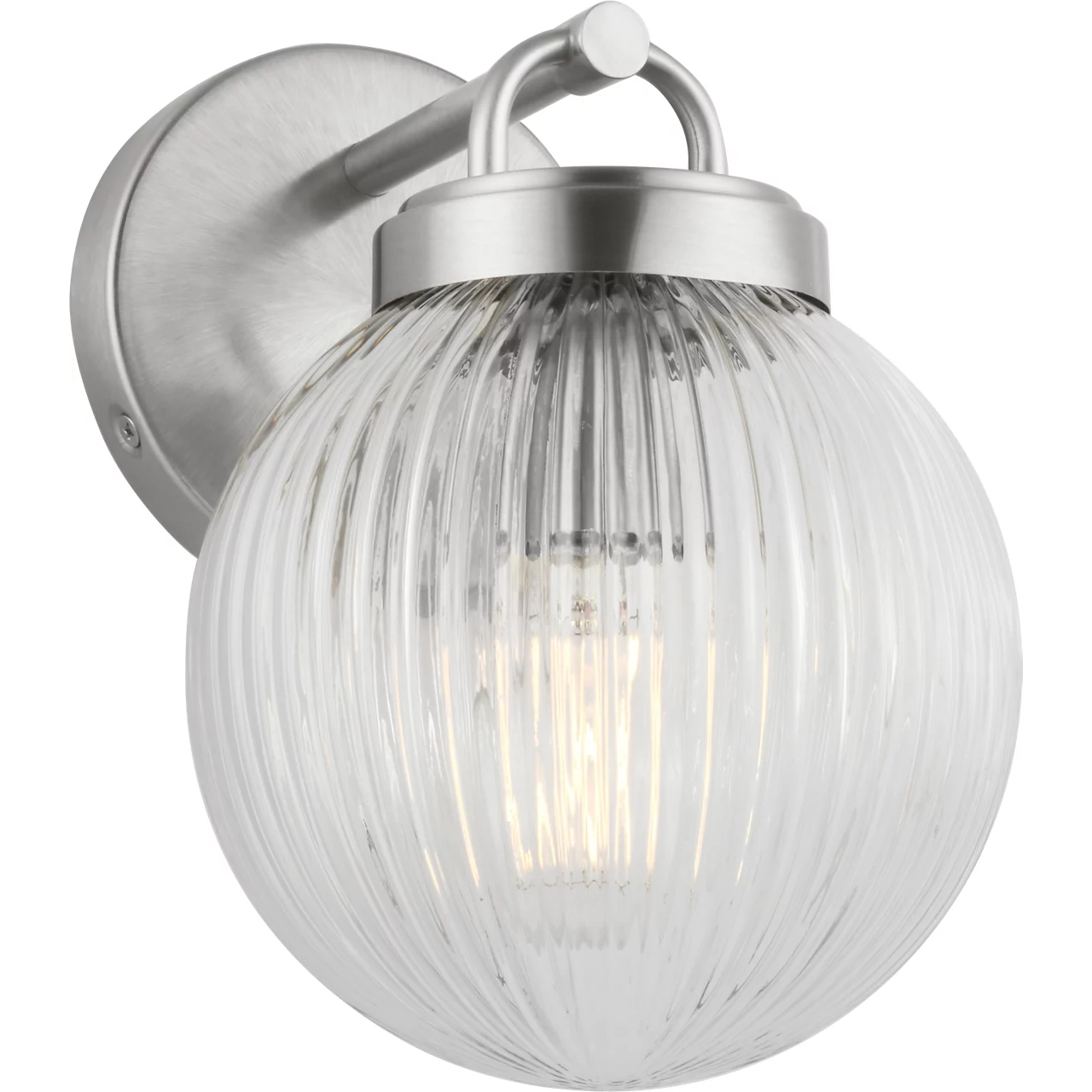 Drew & Jonathan Preston 1 Light 8.25 inch Brushed Nickel Bath Vanity Wall Light