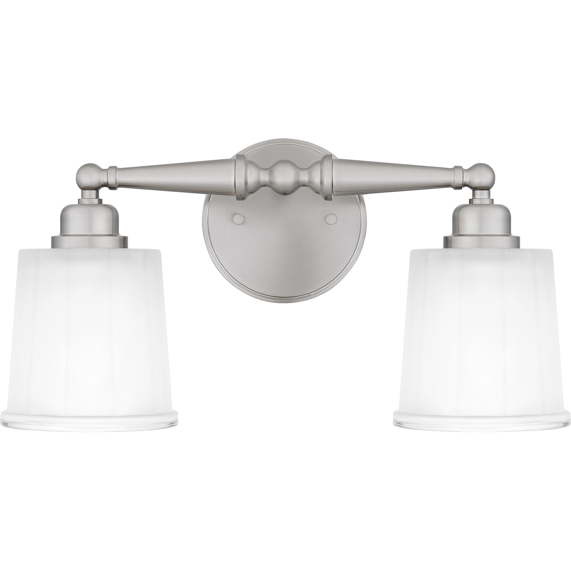 Cecilia 2 Light 16 inch Brushed Nickel Bath Light Wall Light, Medium