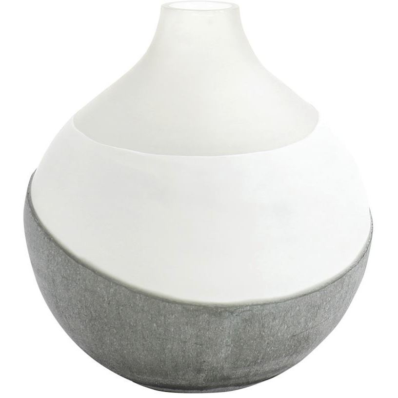Tranquil Glass 11.5 X 11.5 inch Vase, Medium