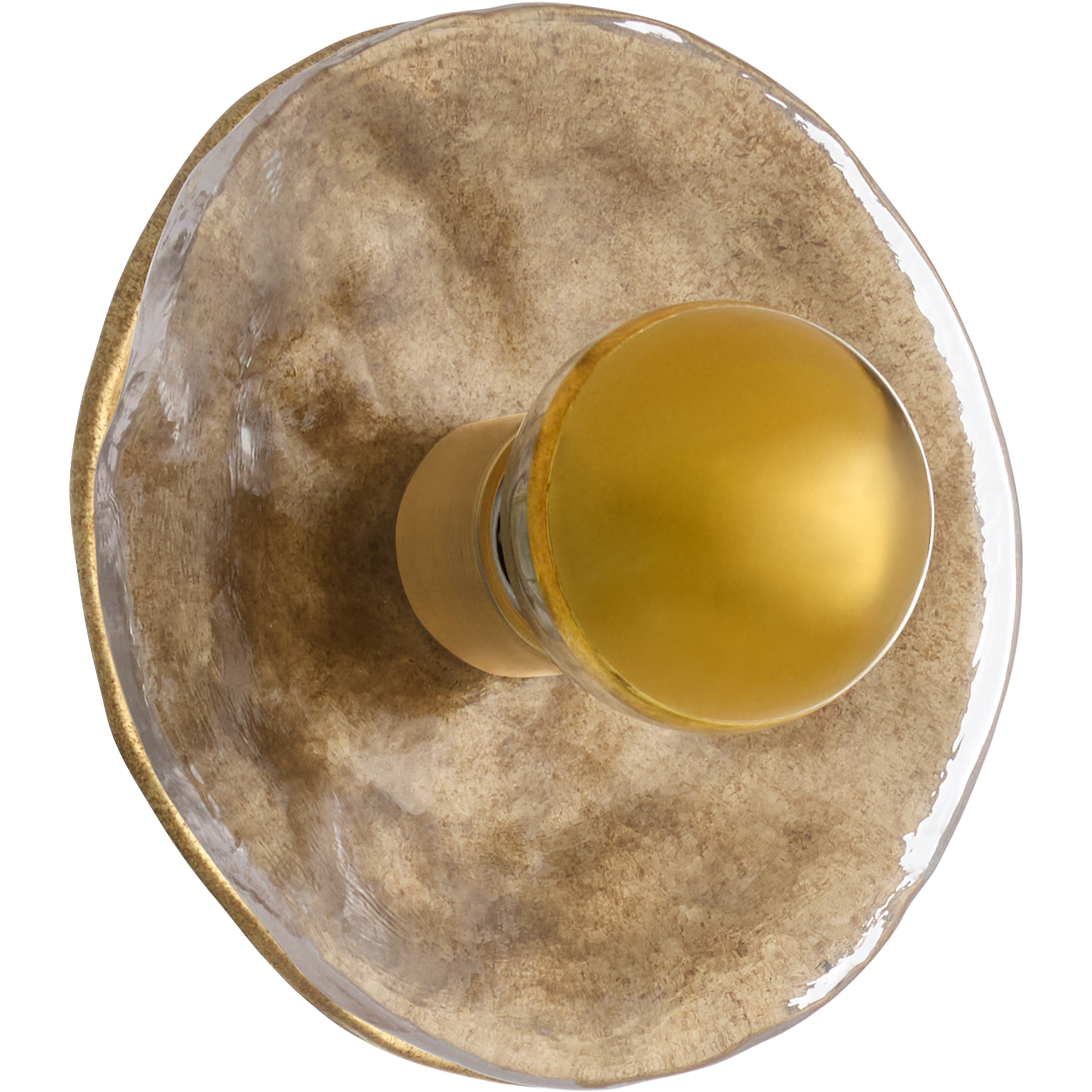 Del Rey 8 inch Brushed Brass Wall Sconce Wall Light