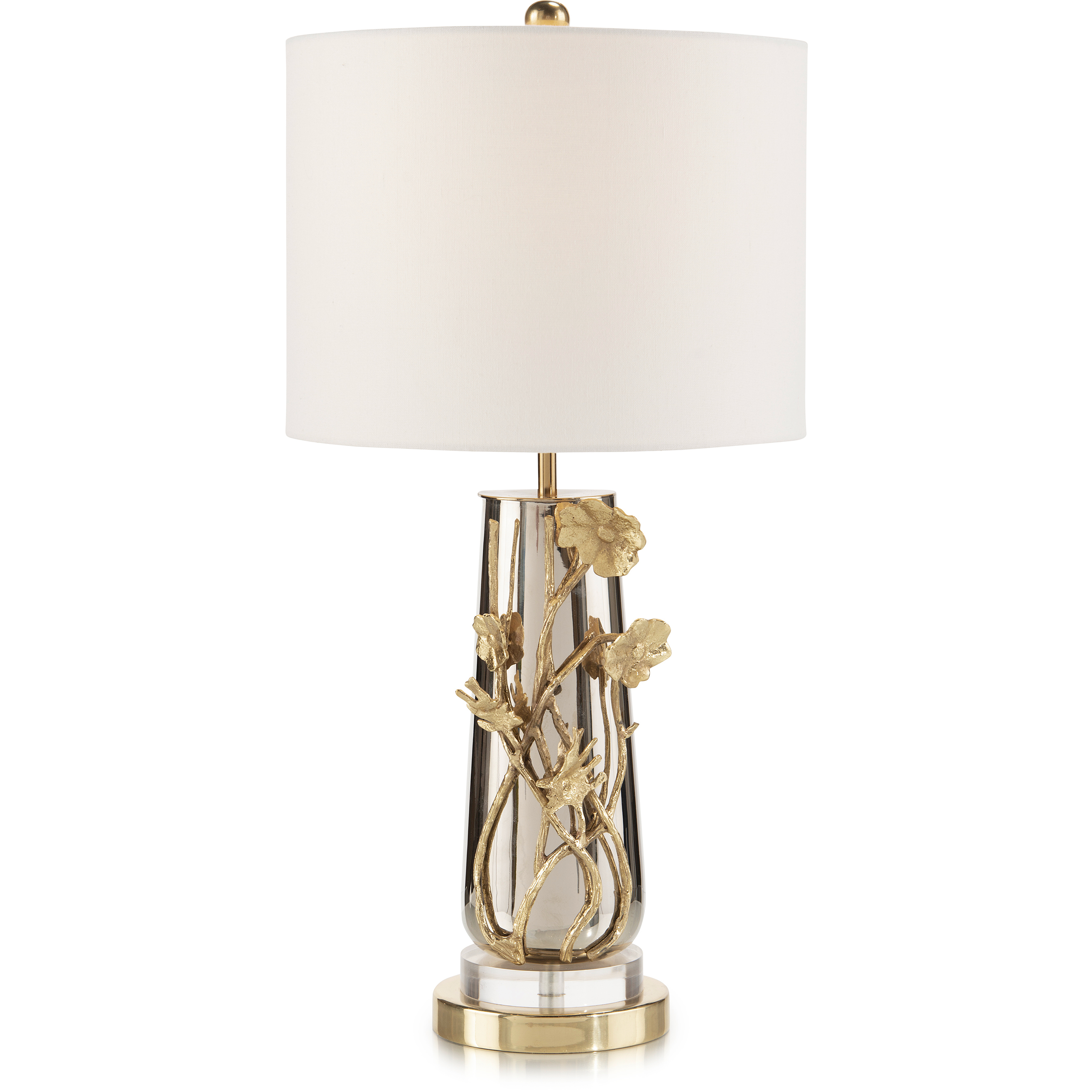 Leah Nickel Table Lamp Portable Light