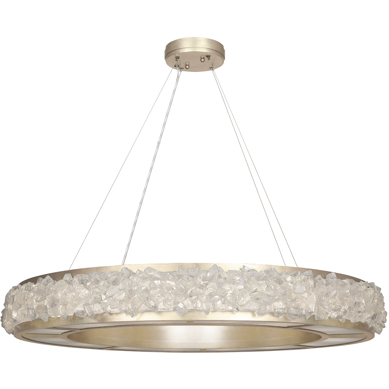 Arctic Halo 16 Light 38 inch Gold Pendant Ceiling Light