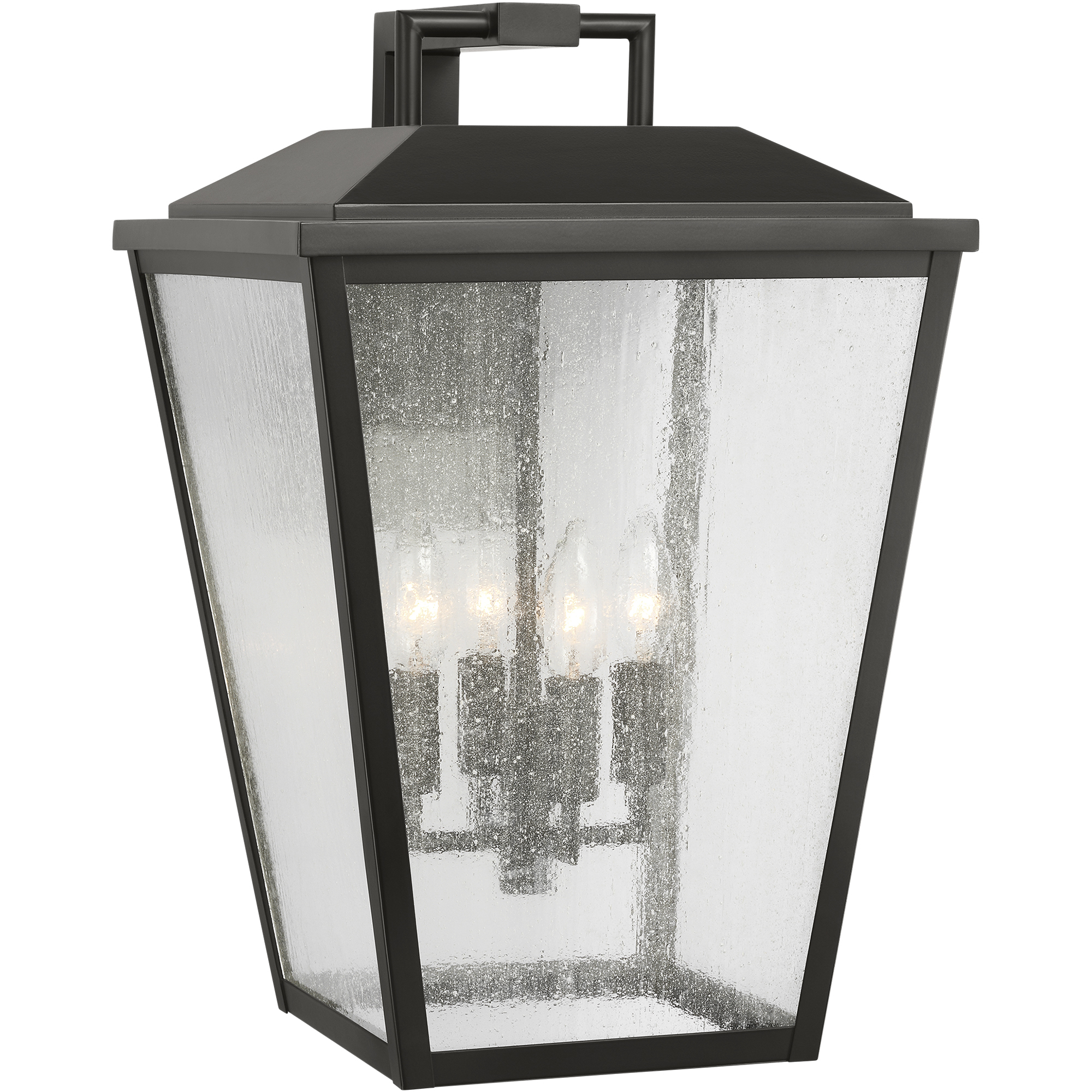 Drew & Jonathan Kennewick 4 Light 19 inch Antique Bronze Outdoor Wall Lantern, Large