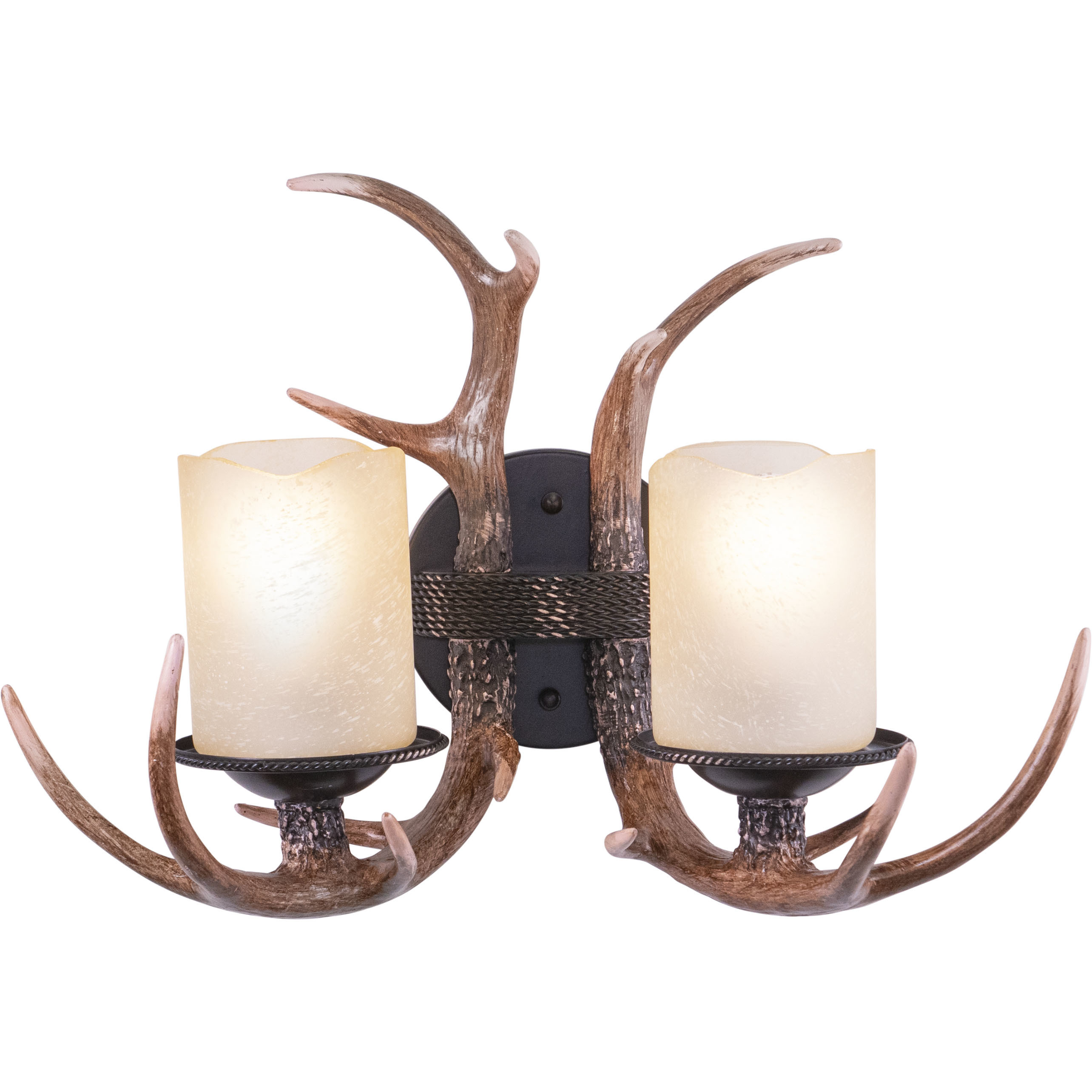 Yoho LED 16.75 inch Black Walnut Wall Light