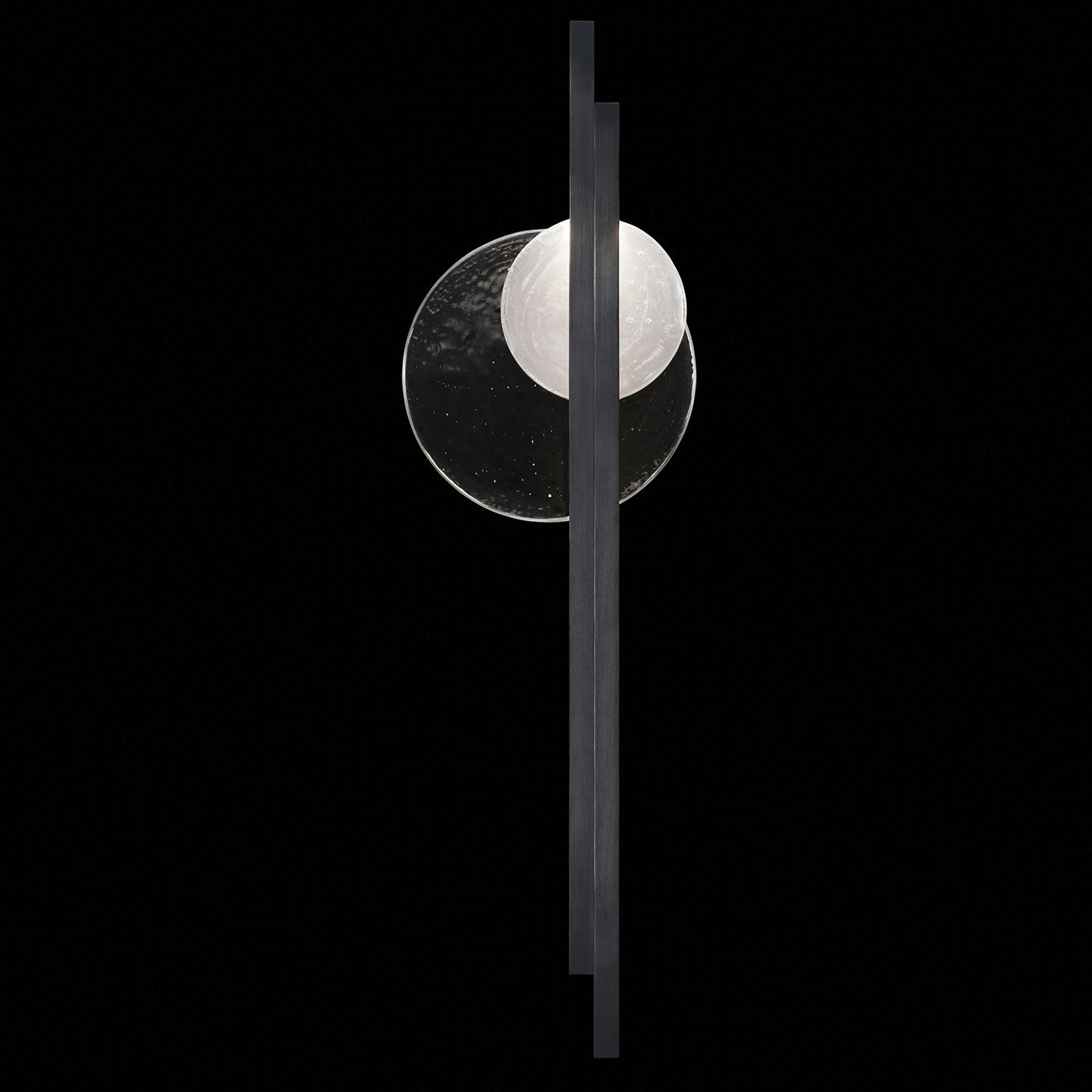 Selene 2 Light 12.75 inch Black ADA Sconce Wall Light