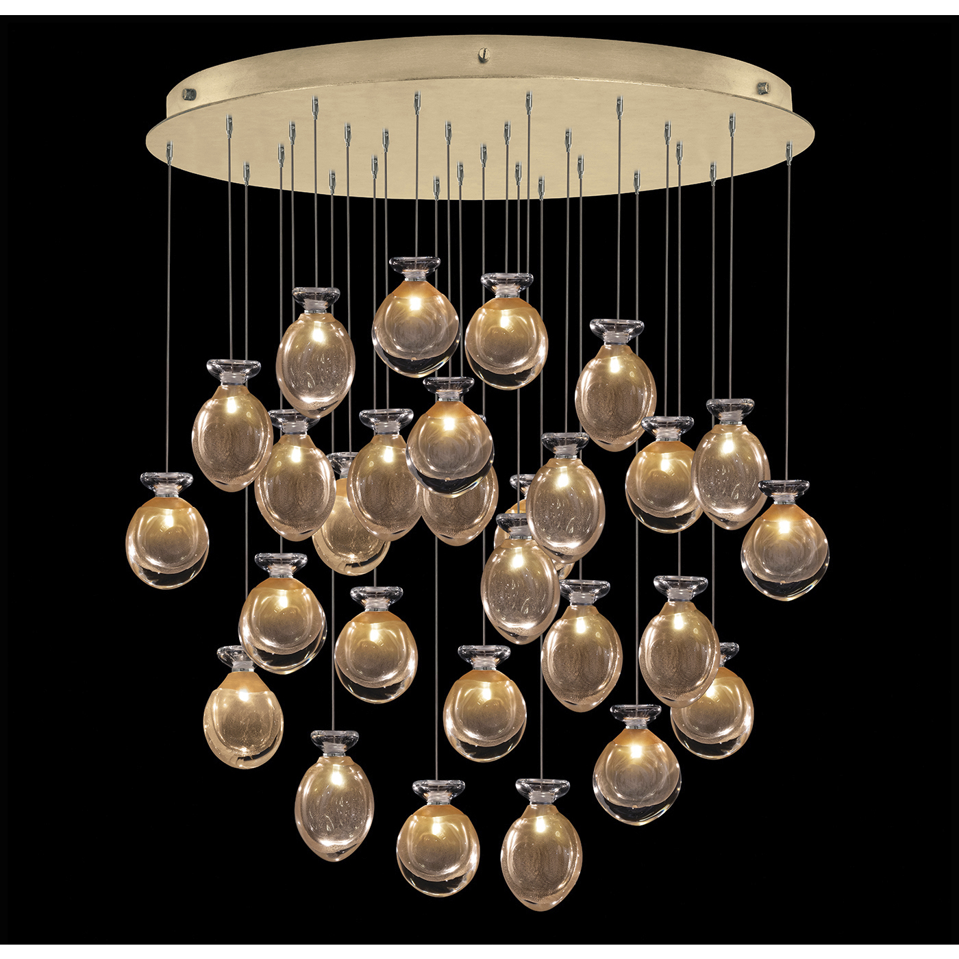 Essence 28 Light 32 inch Gold Pendant Ceiling Light