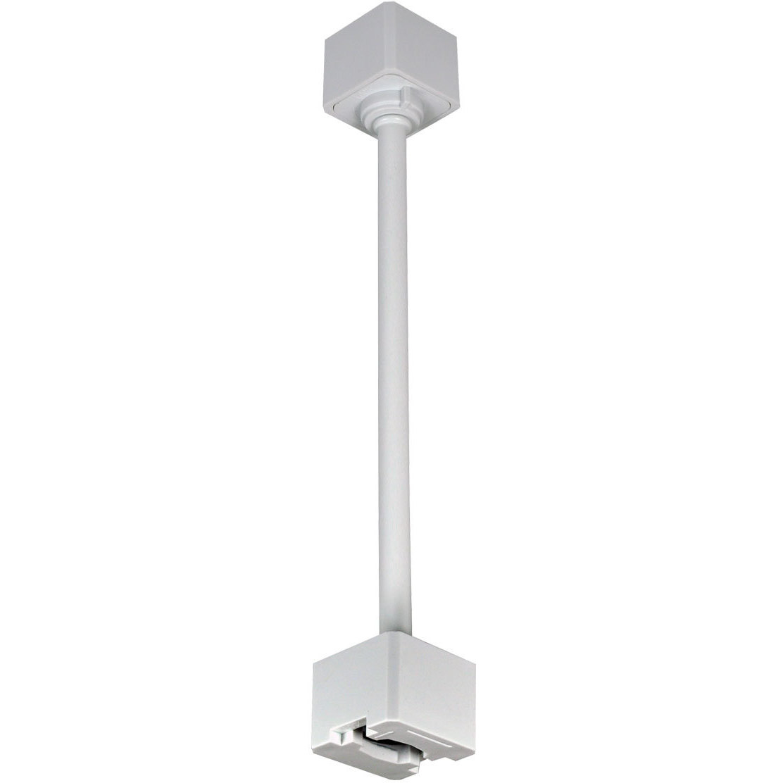 Aaliyah 1 Light White Track Ceiling Light in H-Style