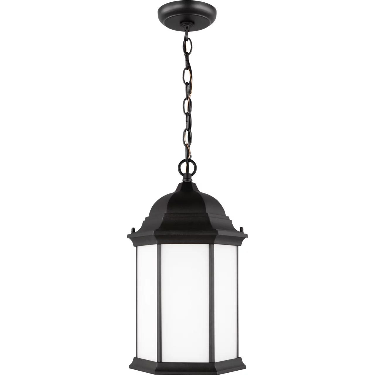 Sevier 1 Light 9.38 inch Black Outdoor Pendant