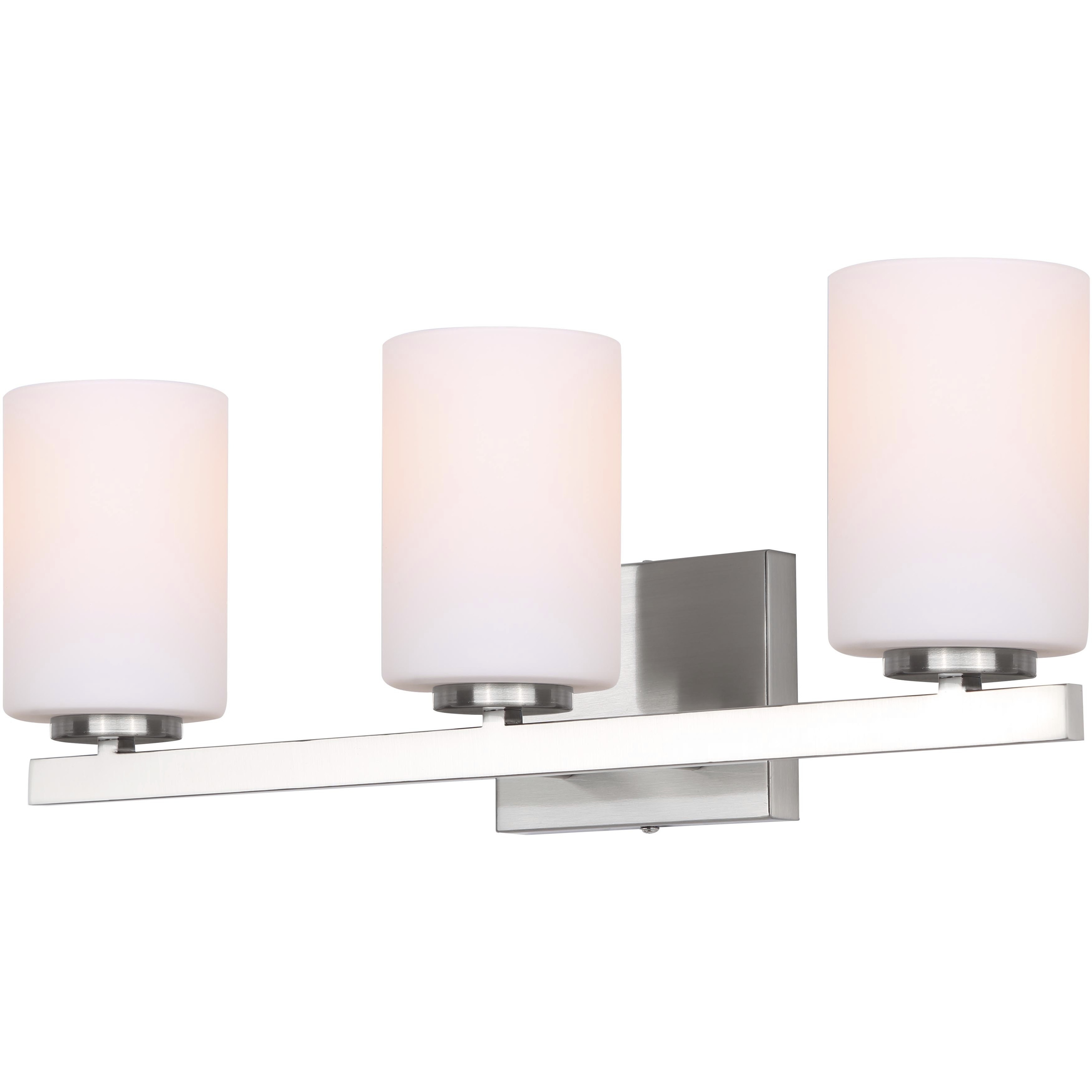 Jae 3 Light 23 inch Brushed Nickel Vanity Light Wall Light