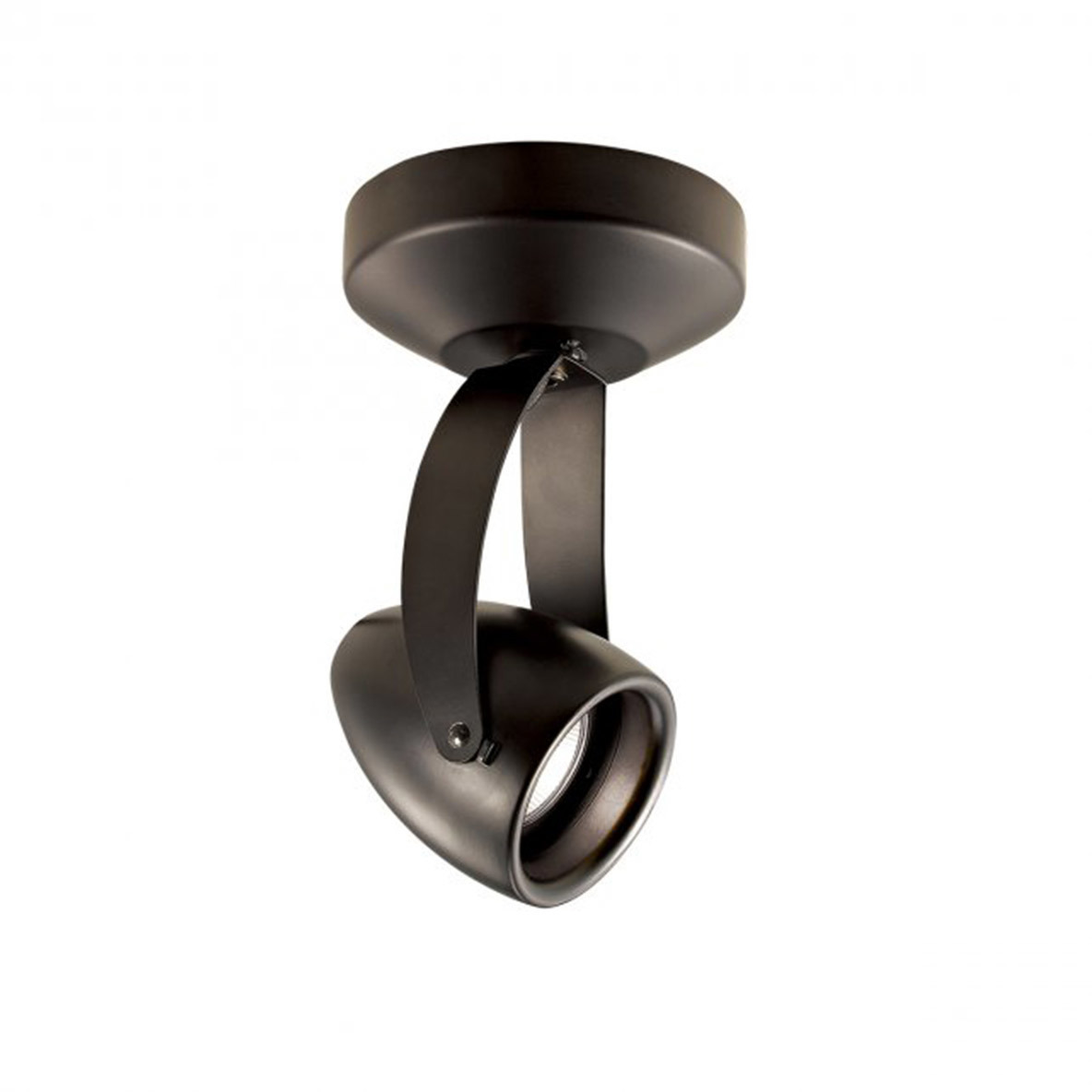 Impulse LED 4.5 inch Dark Bronze Flush Mount Ceiling Light in 4000K