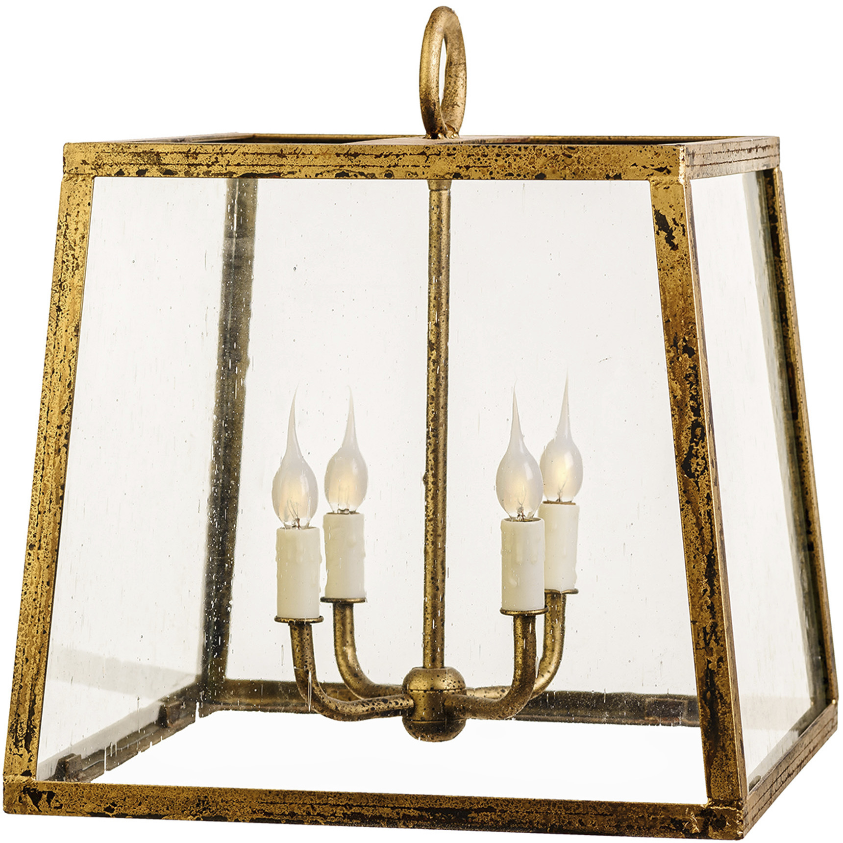 Hill Country 4 Light Old Gold Pendant Ceiling Light