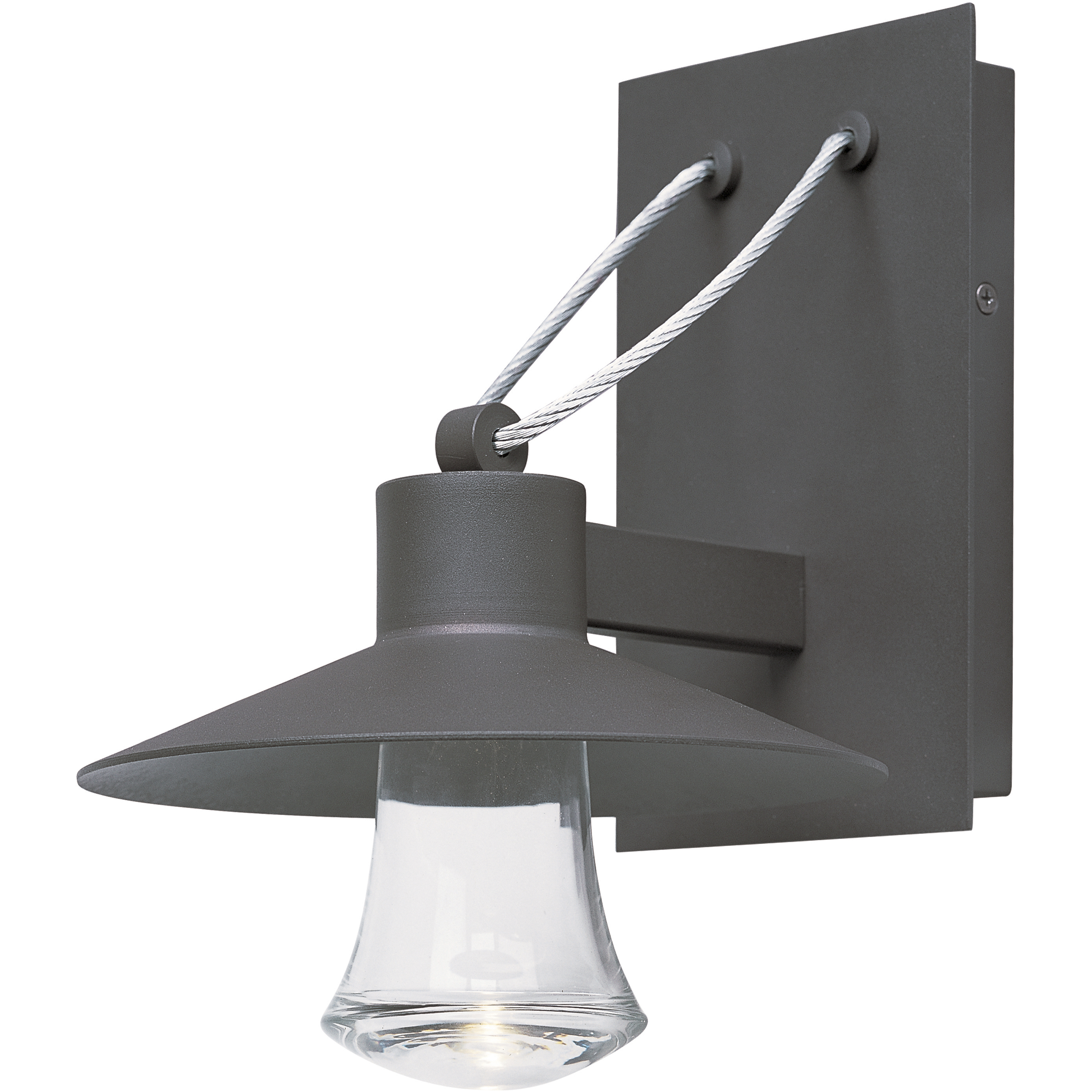 Civic LED 10.5 inch Architectural Bronze Outdoor Wall Mount