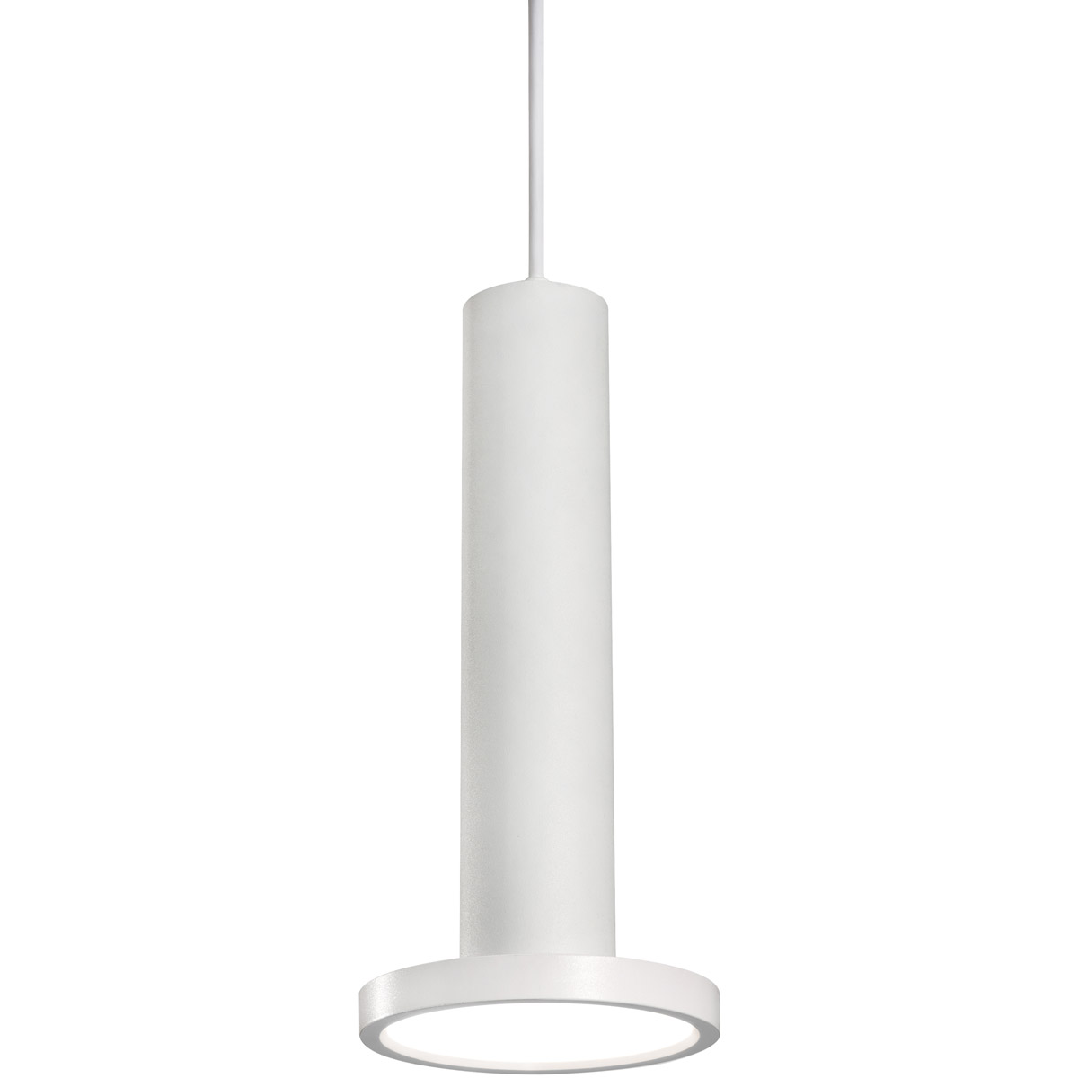 Luna LED 5.31 inch White Pendant Ceiling Light