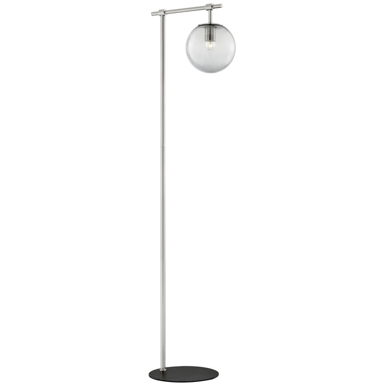 Lencho 58 inch 25.00 watt Brushed Nickel Floor Lamp Portable Light