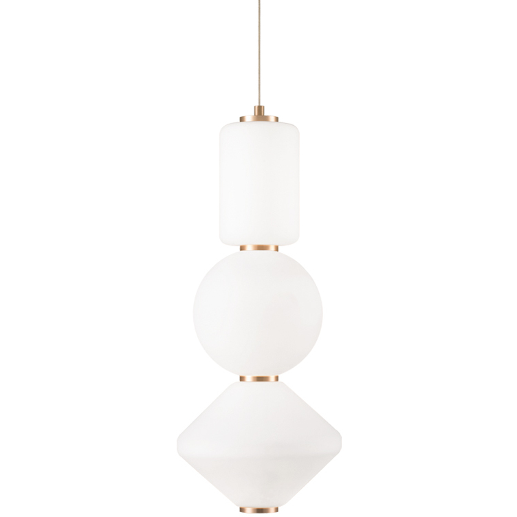 Dango LED 12 inch Oxidized Rose Pendant Ceiling Light