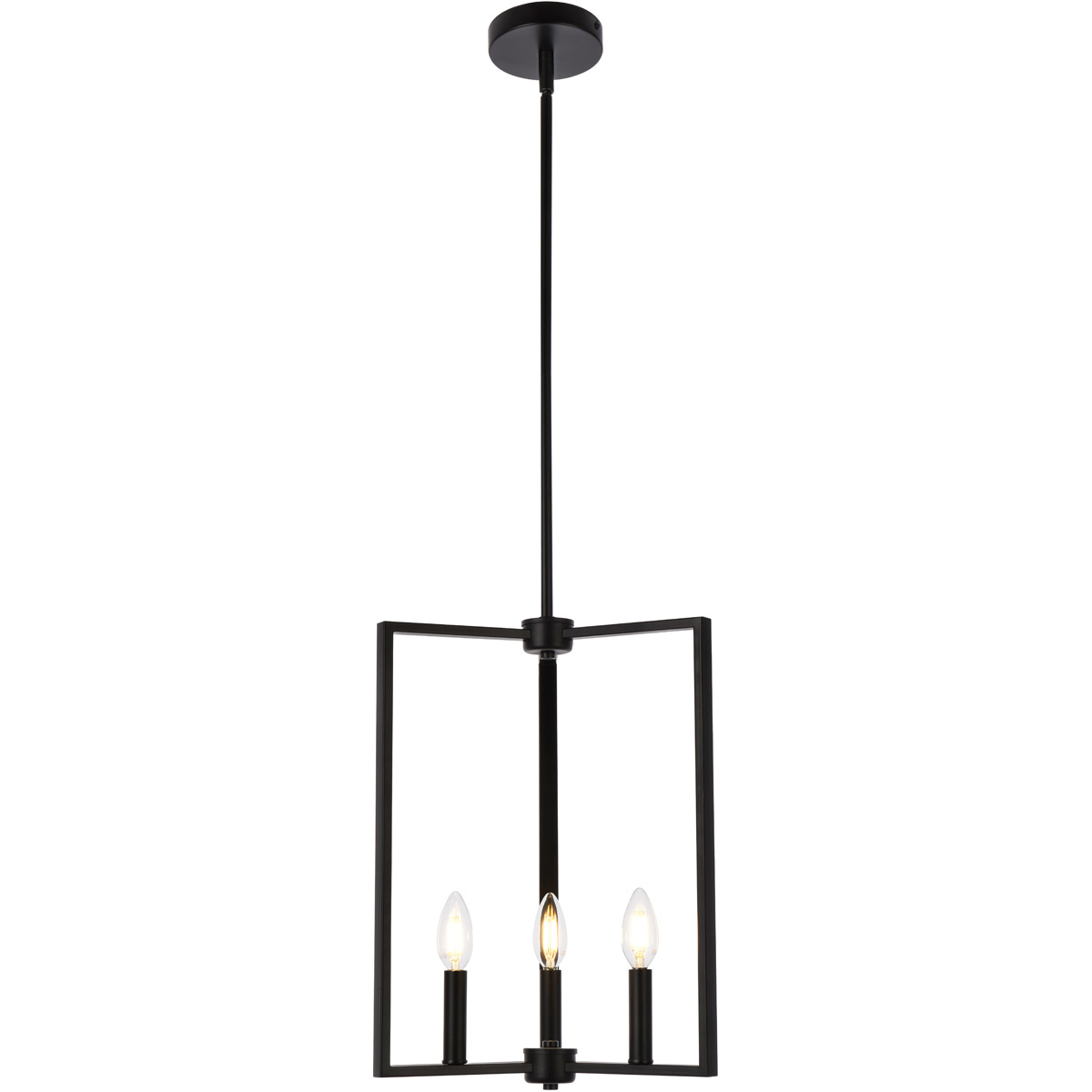 Vino 3 Light 14 inch Black Pendant Ceiling Light