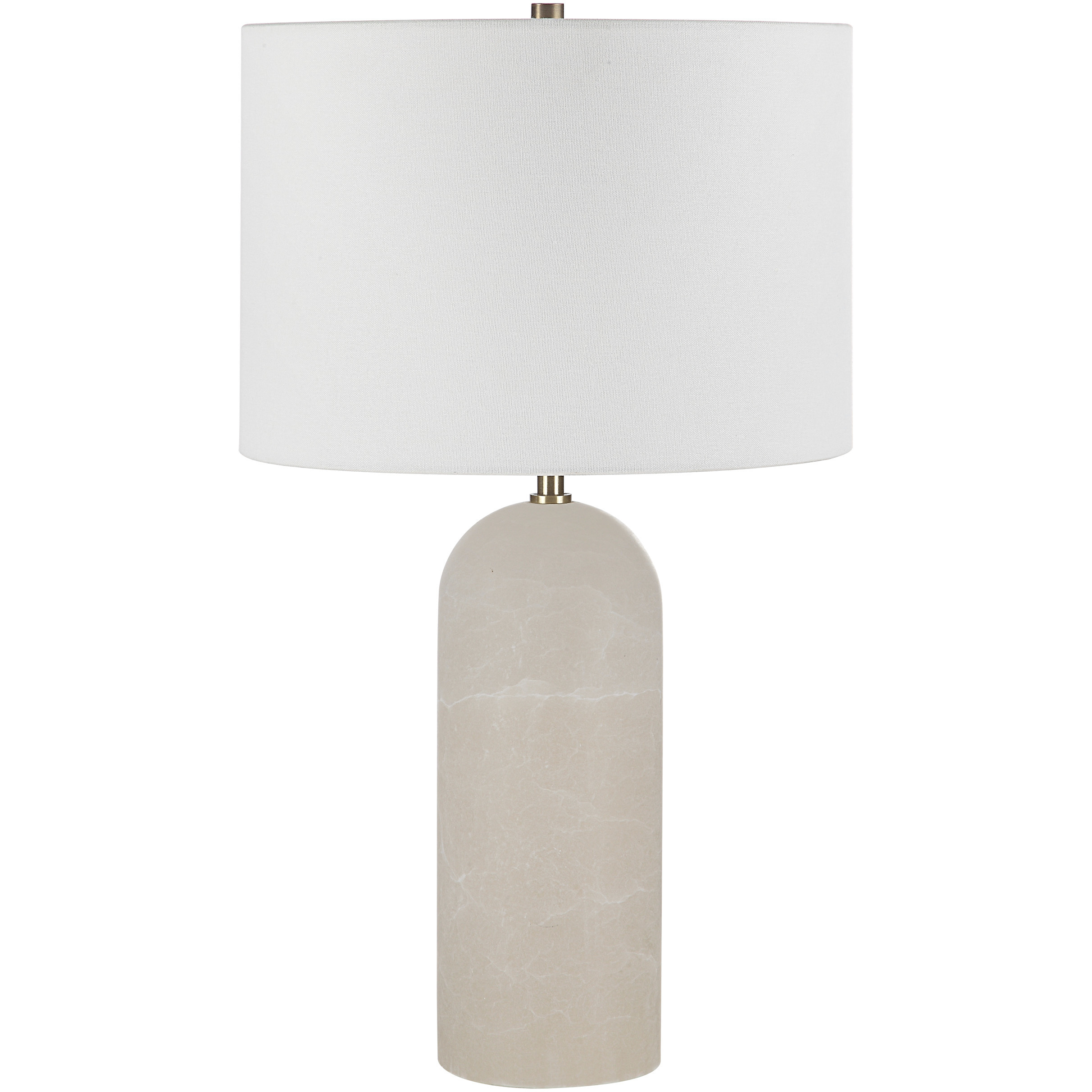 Ixia 25 inch 100 watt Honed Off-White Table Lamp Portable Light